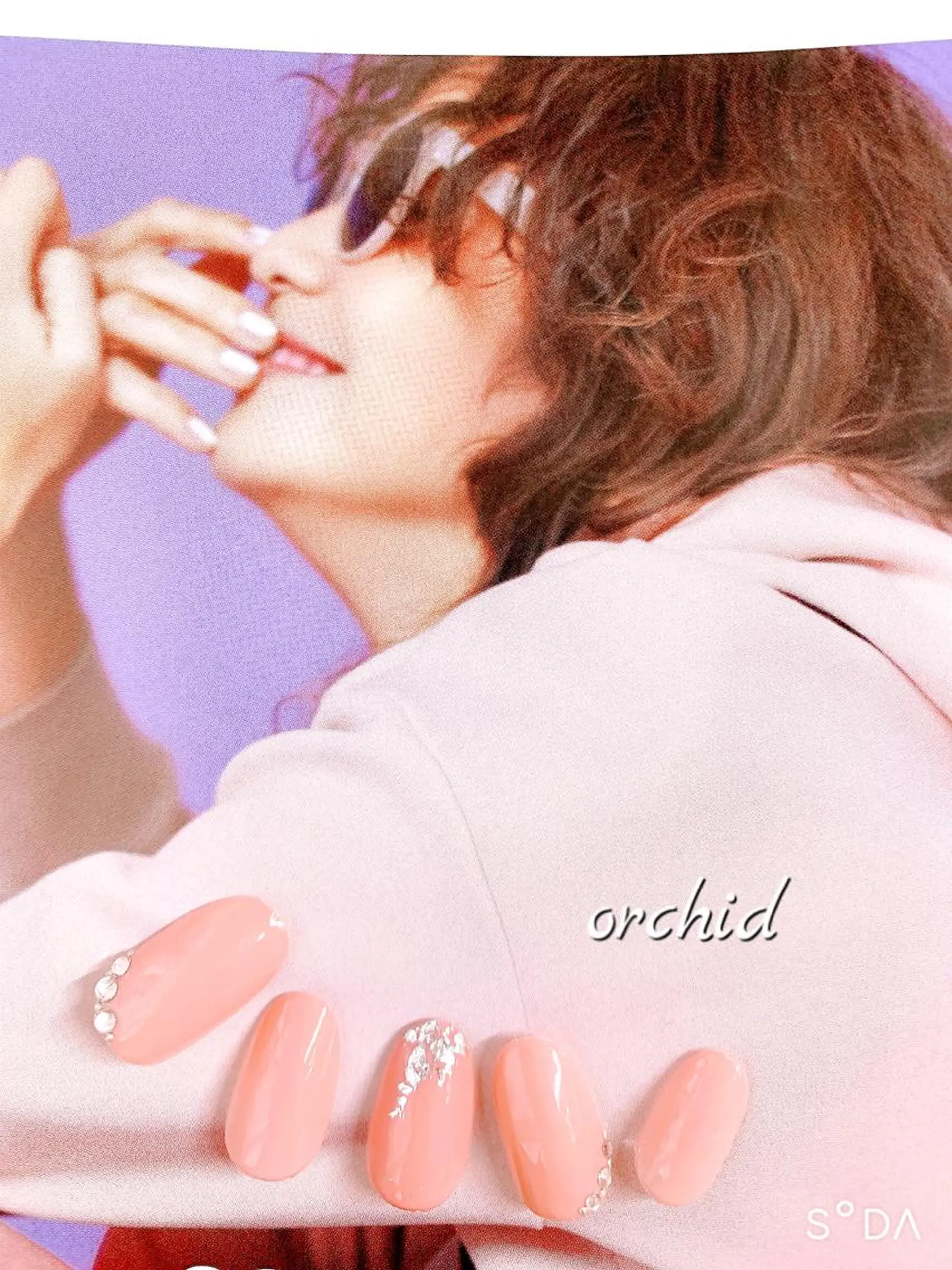 ネイル orchid ♡オーキッドのネイルデザイン