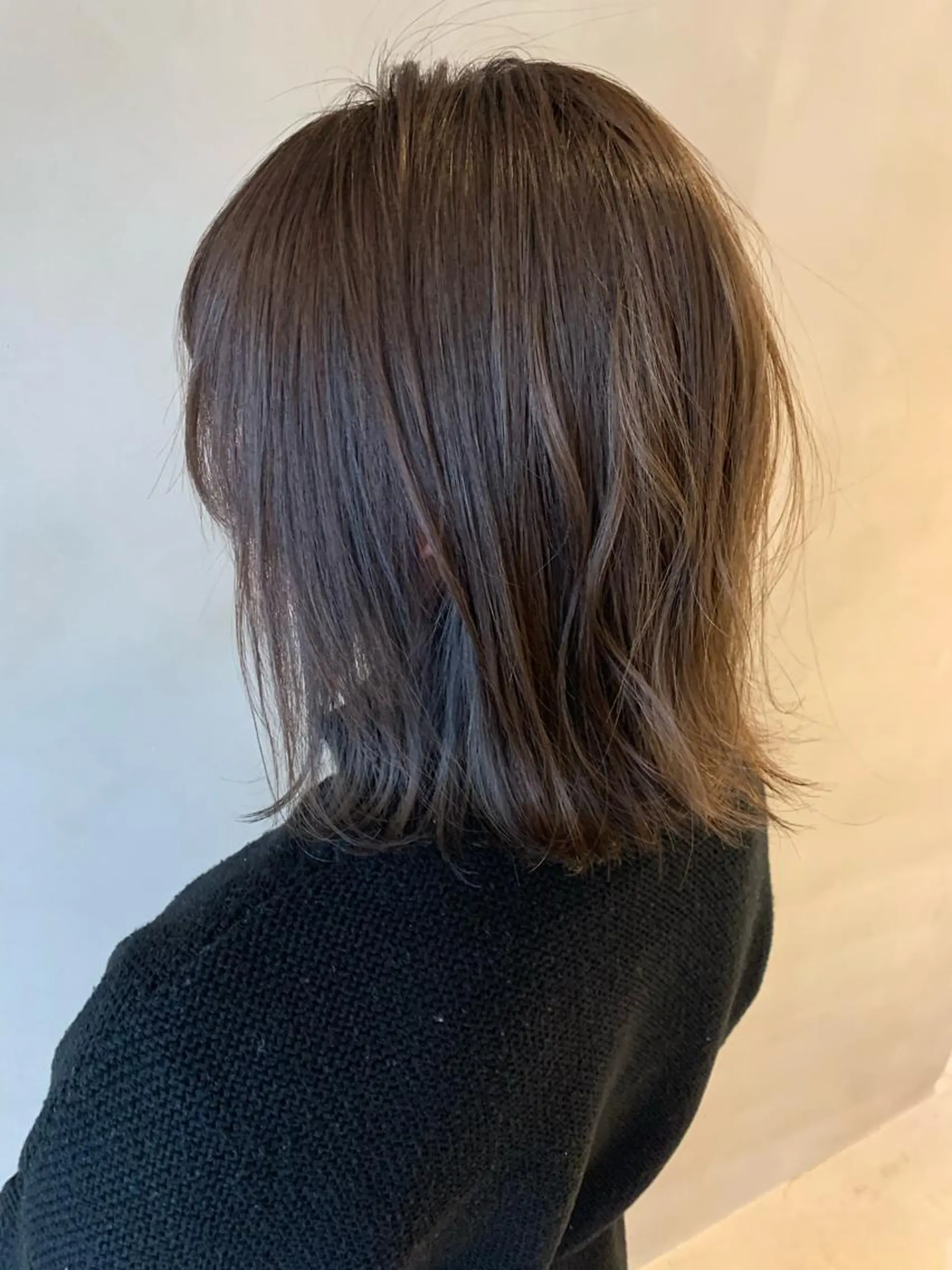 ミディアム ミディアムパーマ ハイライト トリートメント カット ヘアカラー 夜23時まで予約🉑 reverieあきらのヘアスタイル