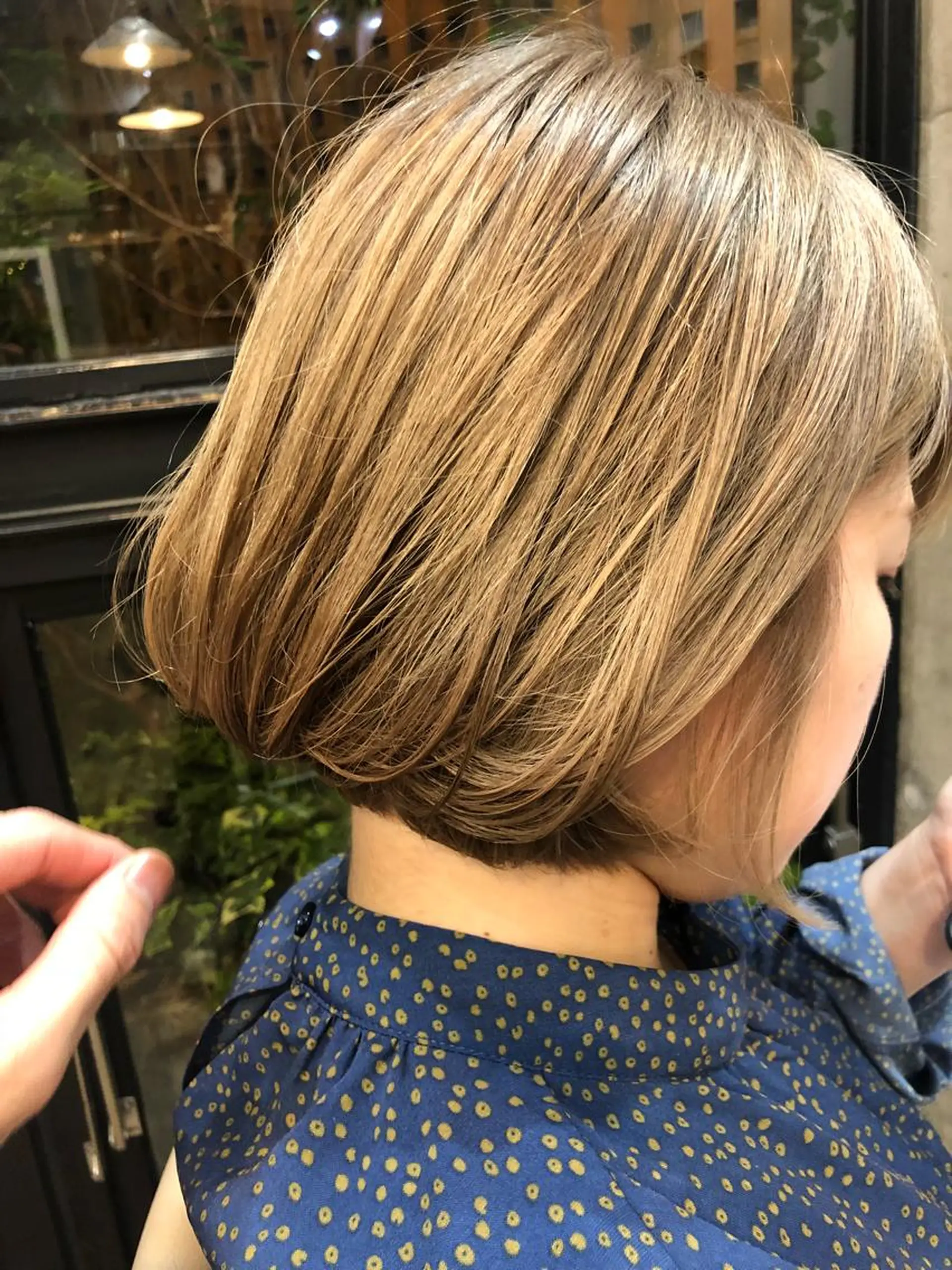 ショート カラー ボブ カット ヘアカラー トリートメント ヘアセット センスをお届けします 大谷将生infpのヘアスタイル