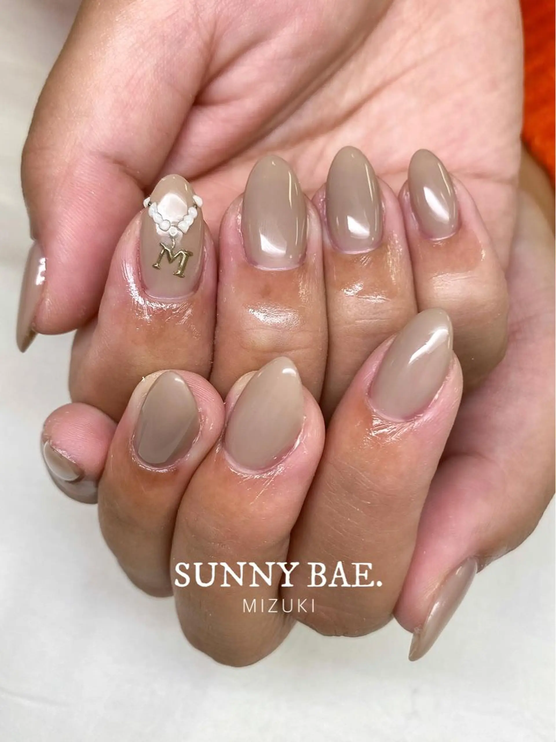 ネイル ワンカラーネイル 🕊 MIZUKIのネイルデザイン