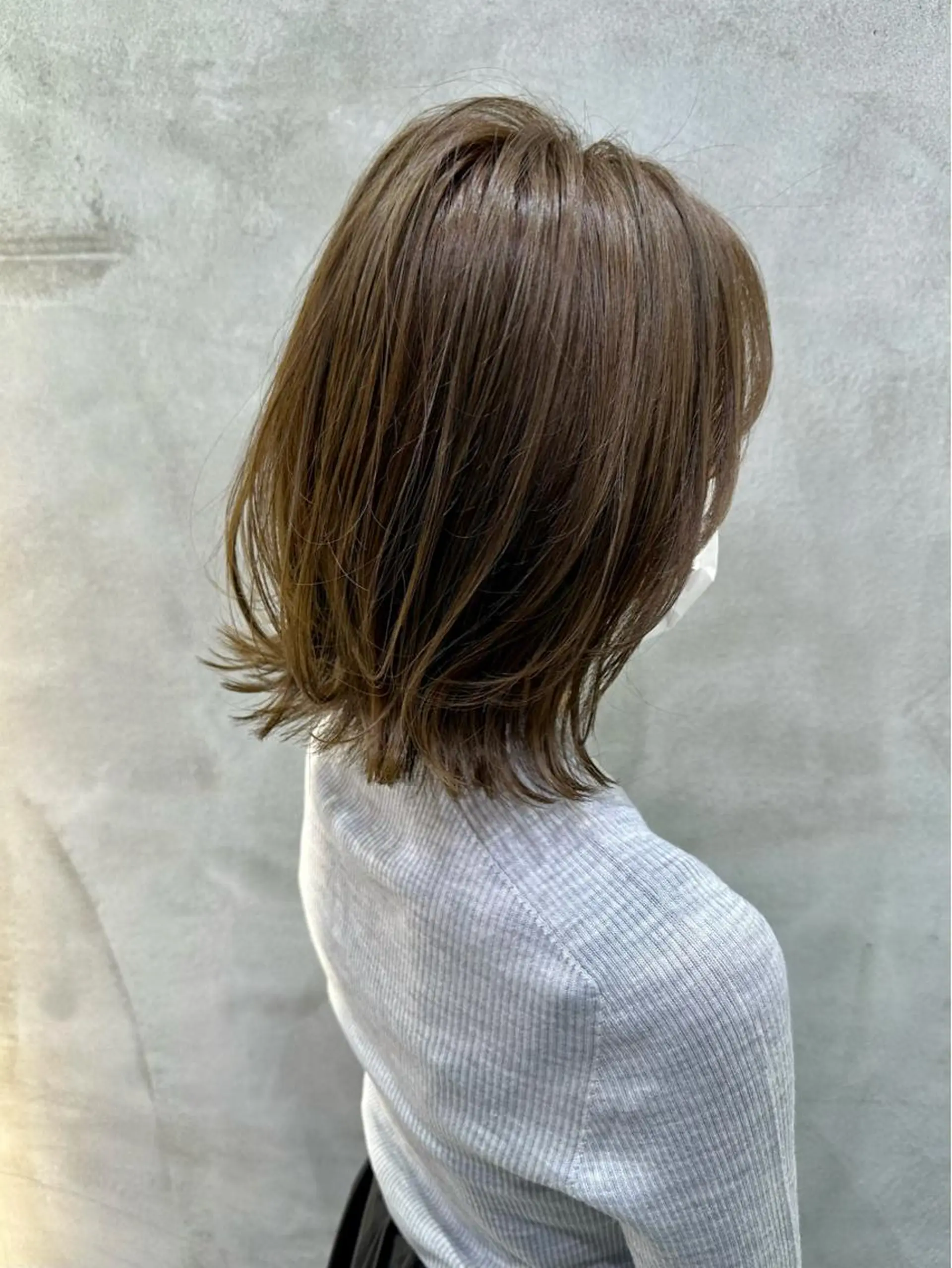 ミディアム ボブレイヤー ボブ 伸ばしかけ レイヤーカット カット ヘアカラー トリートメント ヘアセット Londideal 高橋ヒロシのヘアスタイル