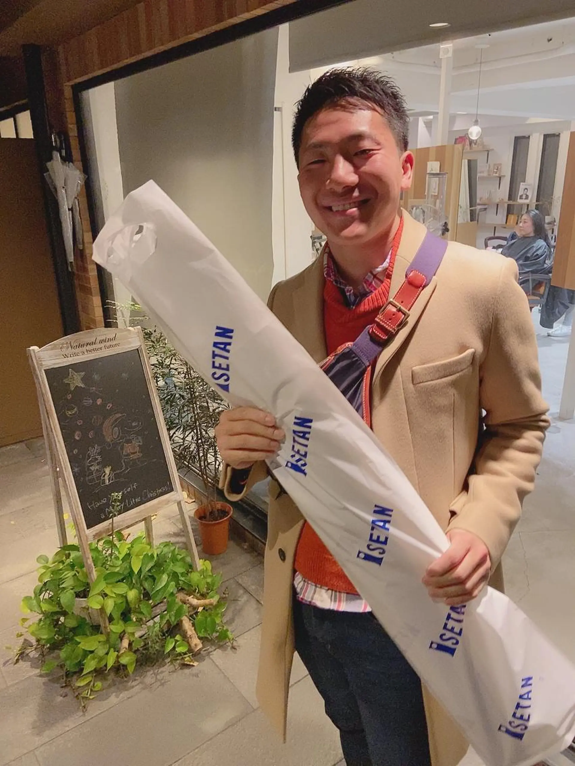 ショート カラー パーマ ヘアアレンジ メンズ カット ちこ .のヘアスタイル