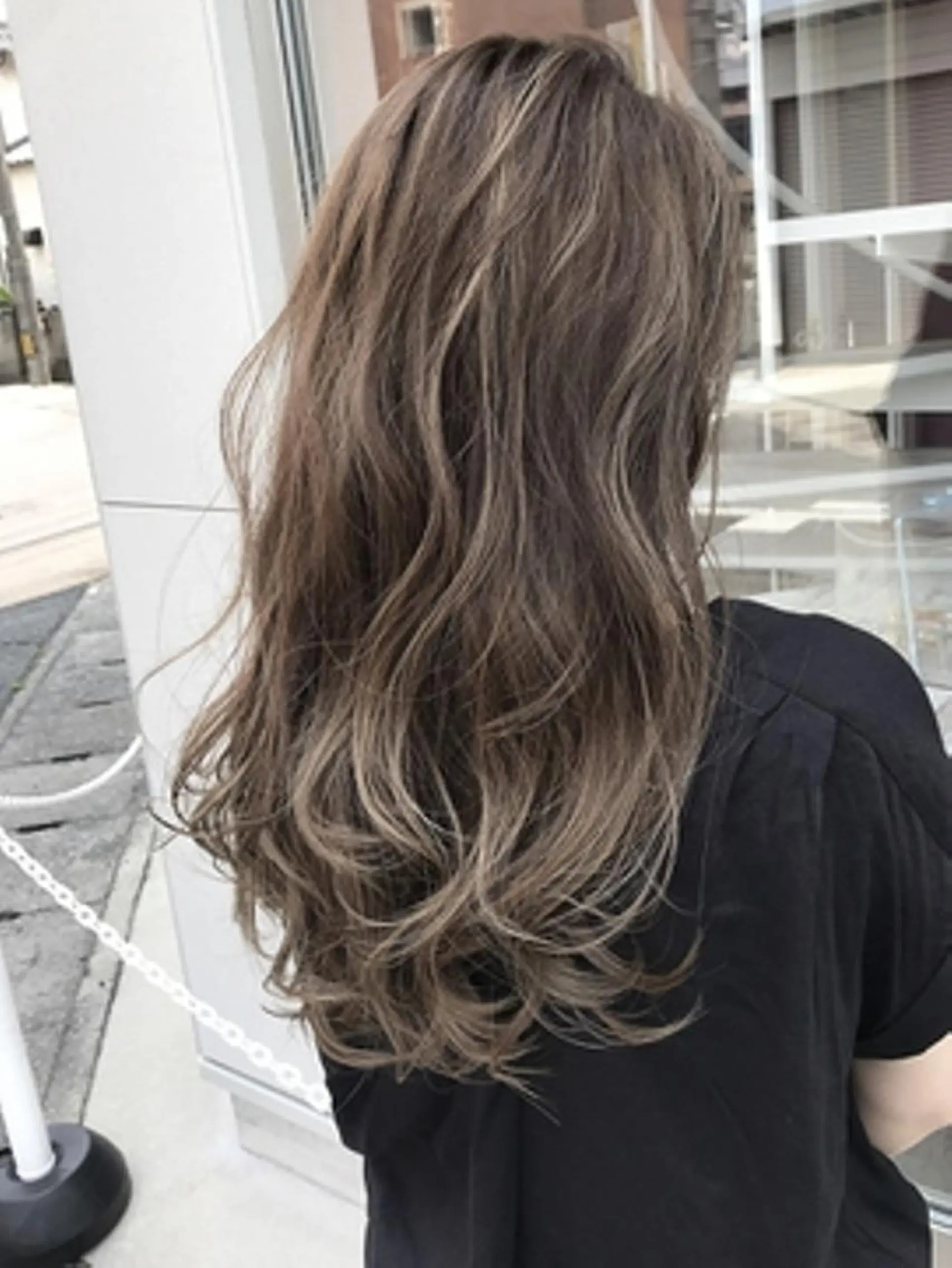 セミロング 林 飛夕也のヘアスタイル