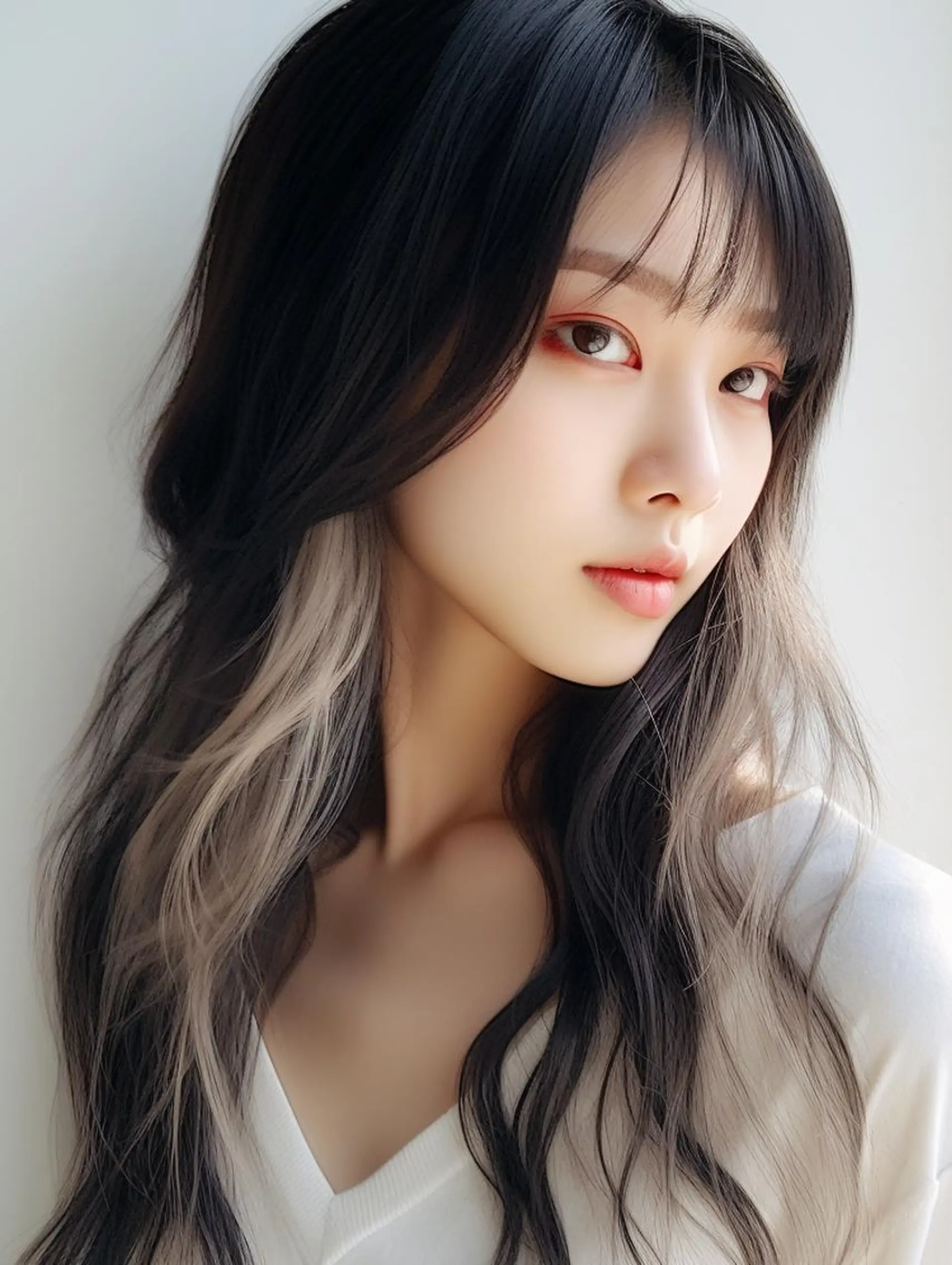 セミロング カラー 表参道/さあ や/大人ナチュラルのヘアスタイル