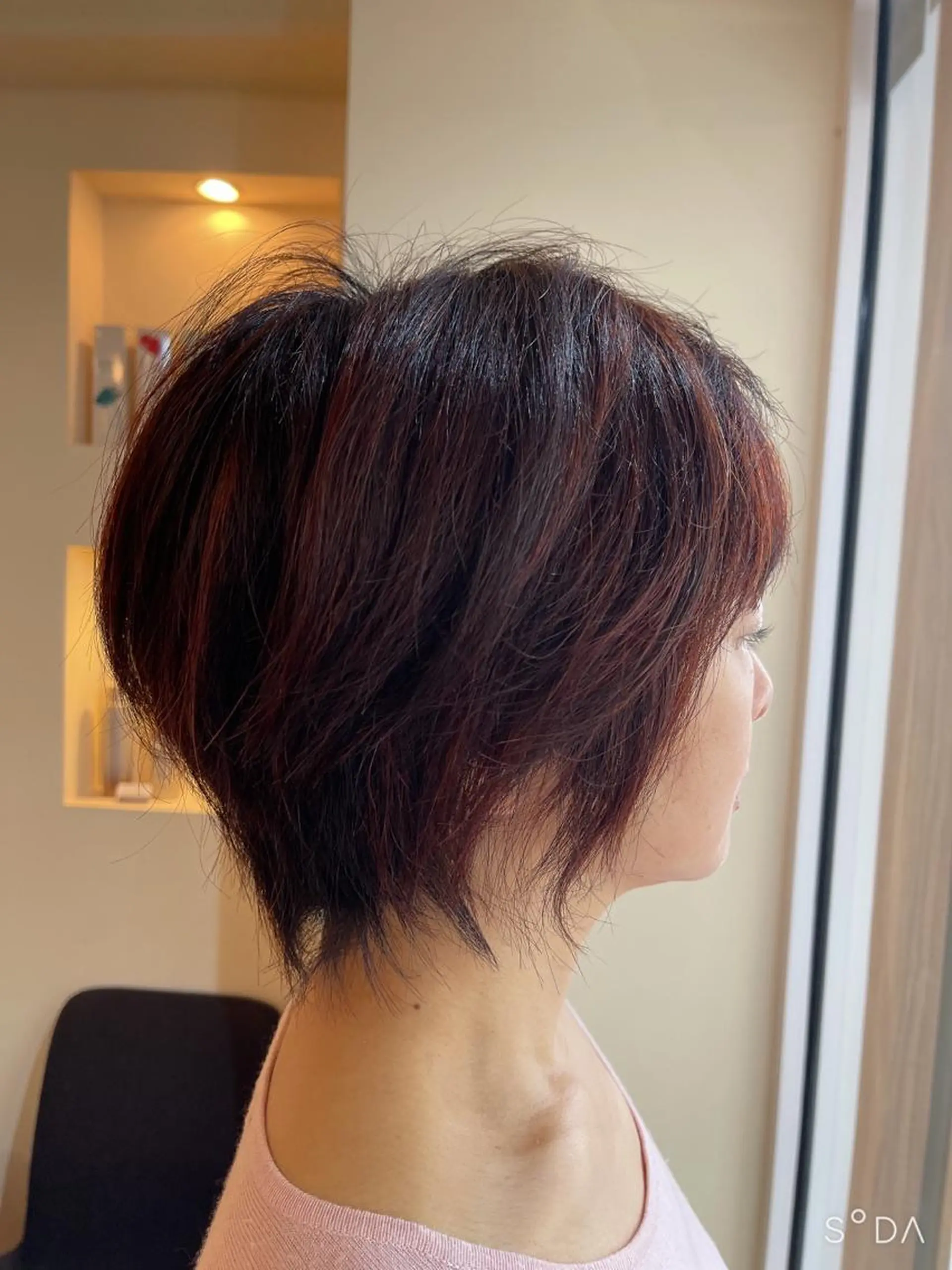 ショート ヘアセット着付け目黒 駅すぐ　松永香代子のヘアスタイル