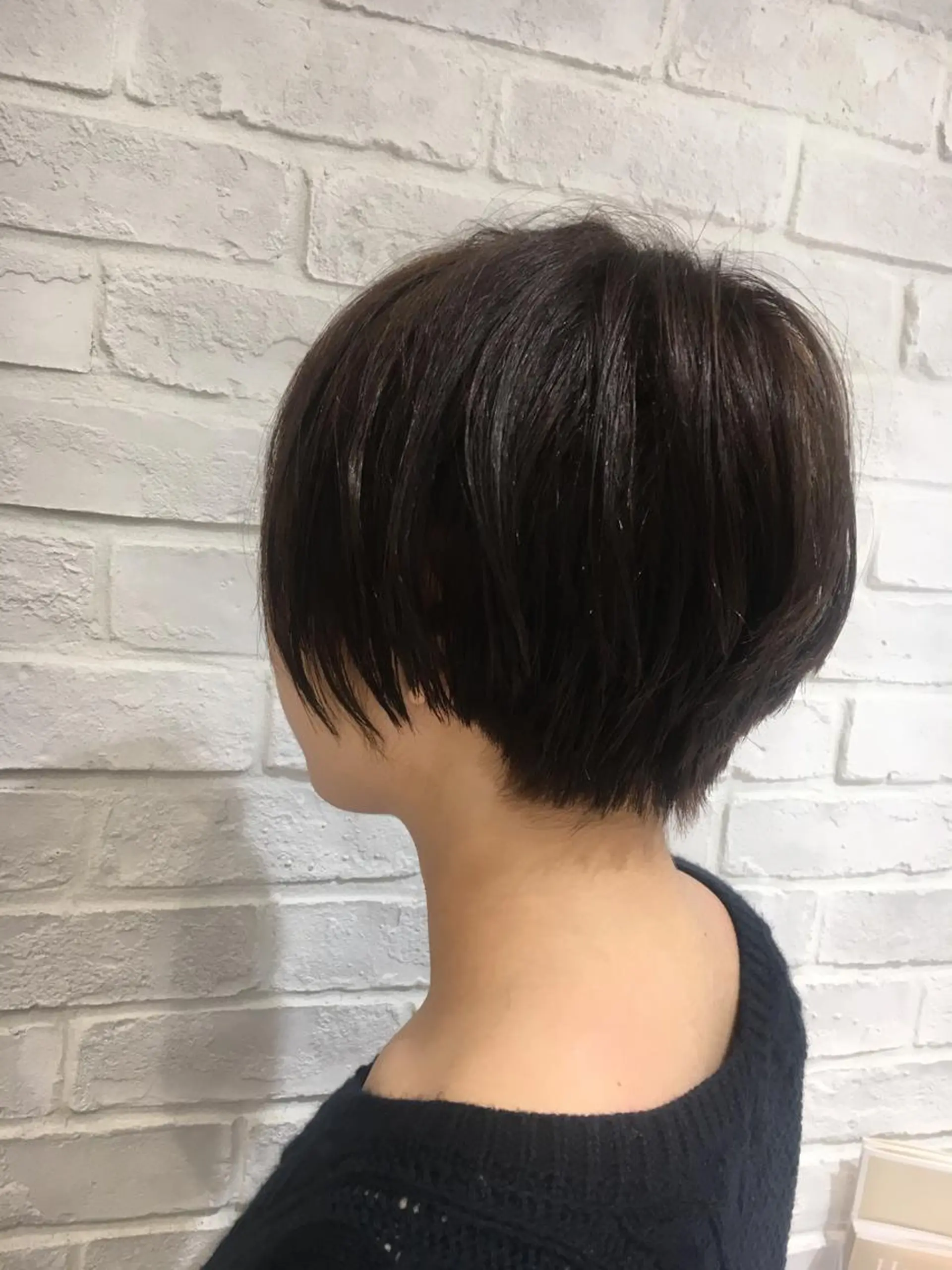 ショート ショートボブ ボブ ショートヘア 江原 彩華のヘアスタイル