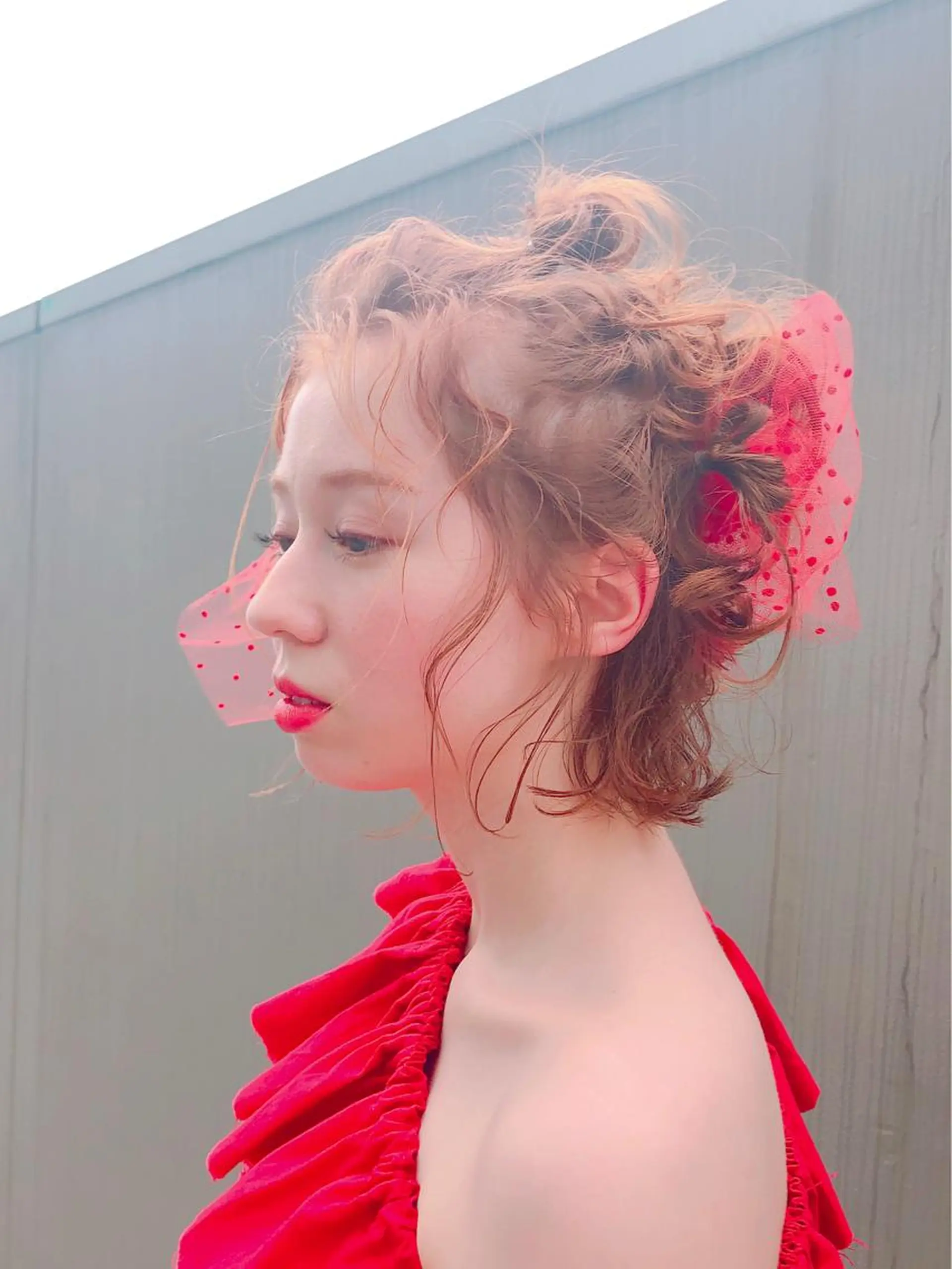 ヘアアレンジ 似合わせ艶髪カラー ❤️ハダユミのヘアスタイル