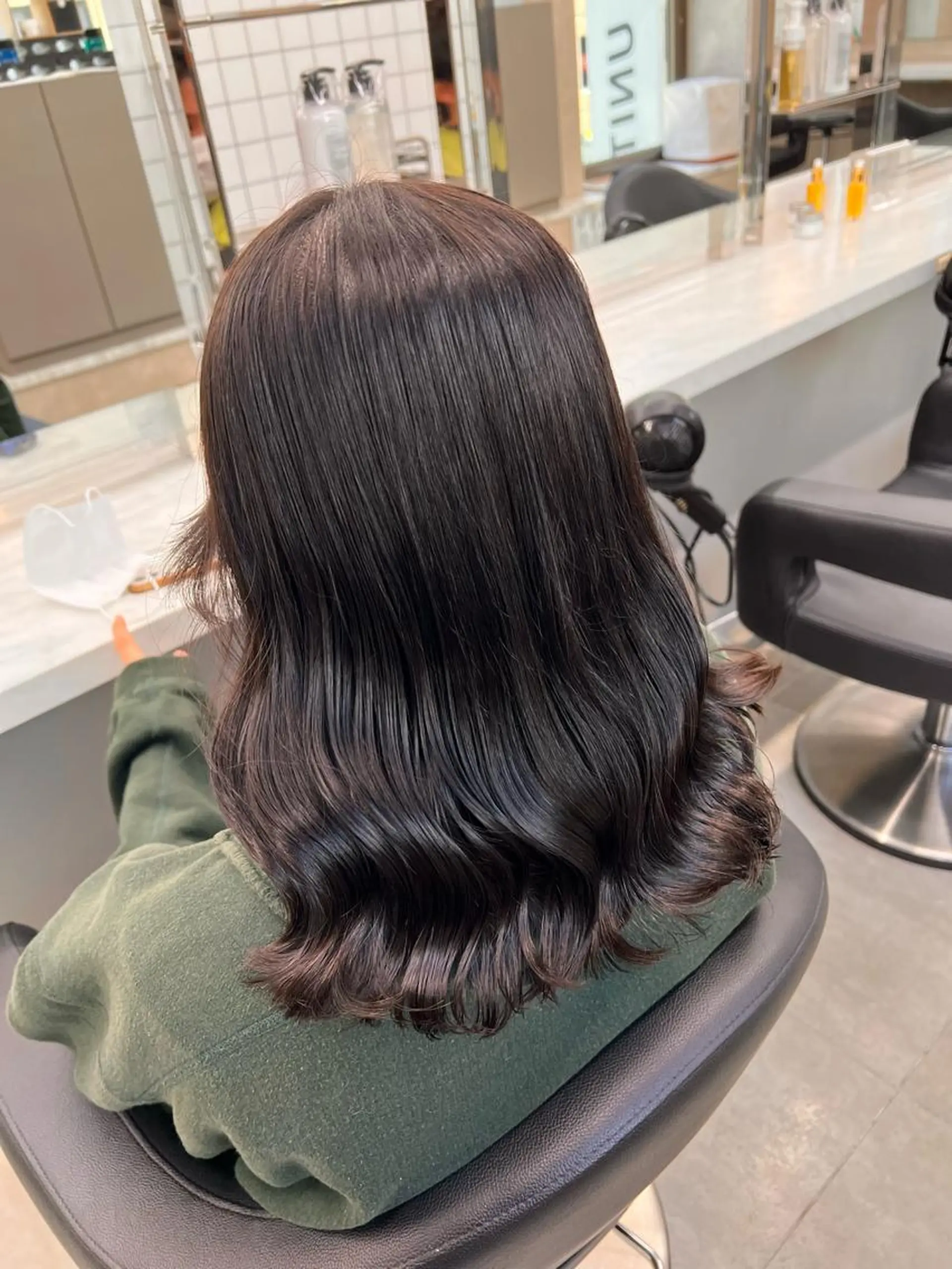 ミディアム 💖札幌カラー 指名No.1💖玲奈のヘアスタイル