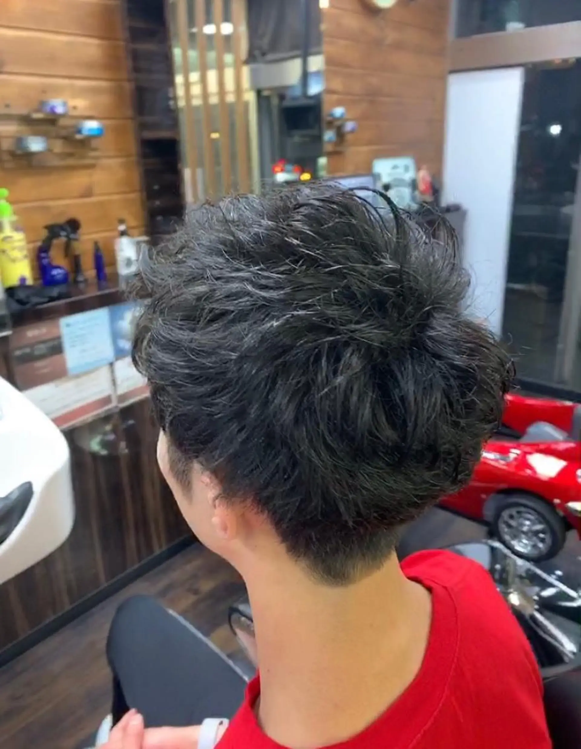 ショート メンズ 高橋 流耀のヘアスタイル