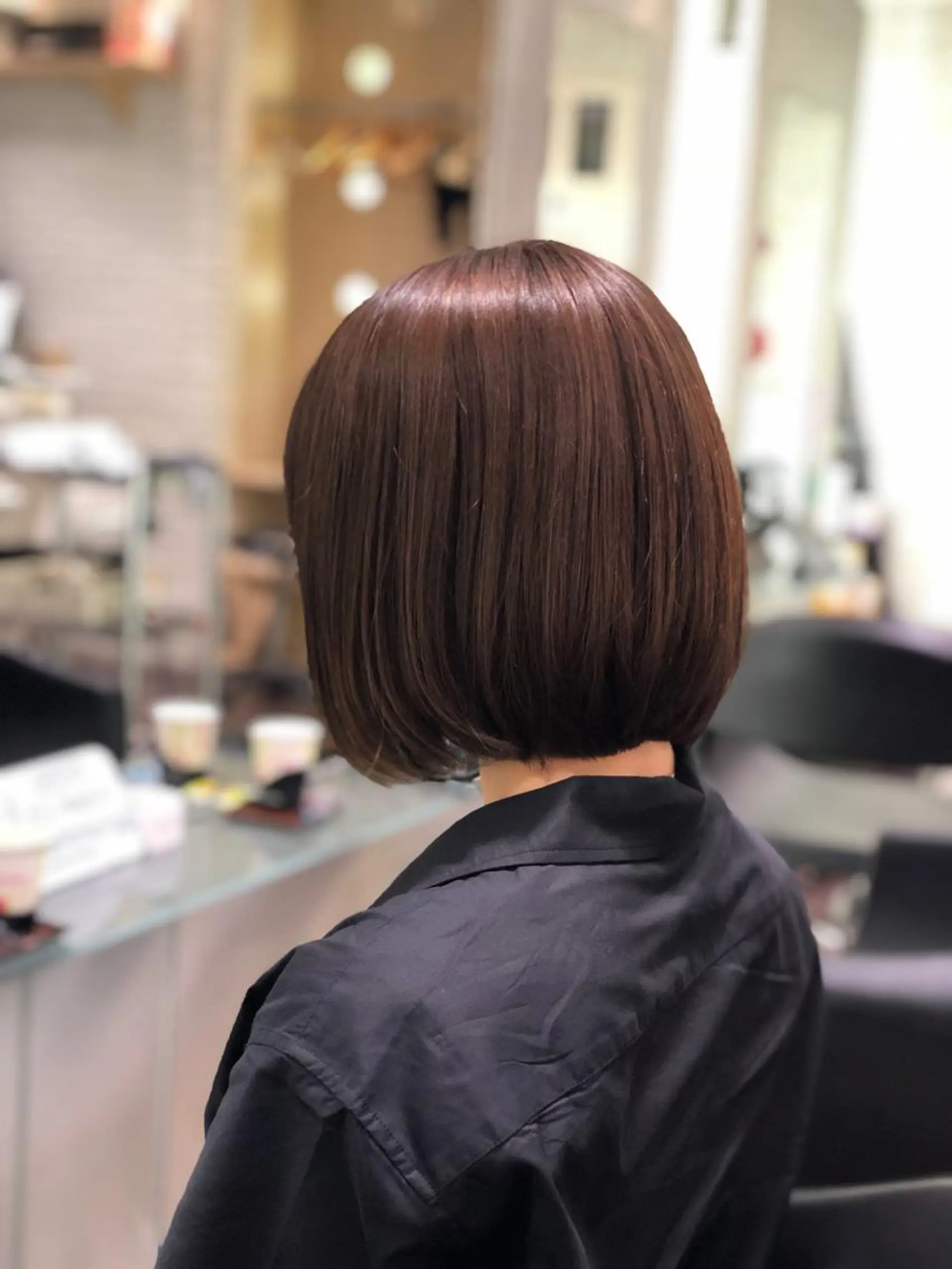 ショート ボブ カット トリートメント 西山 恵太郎のヘアスタイル