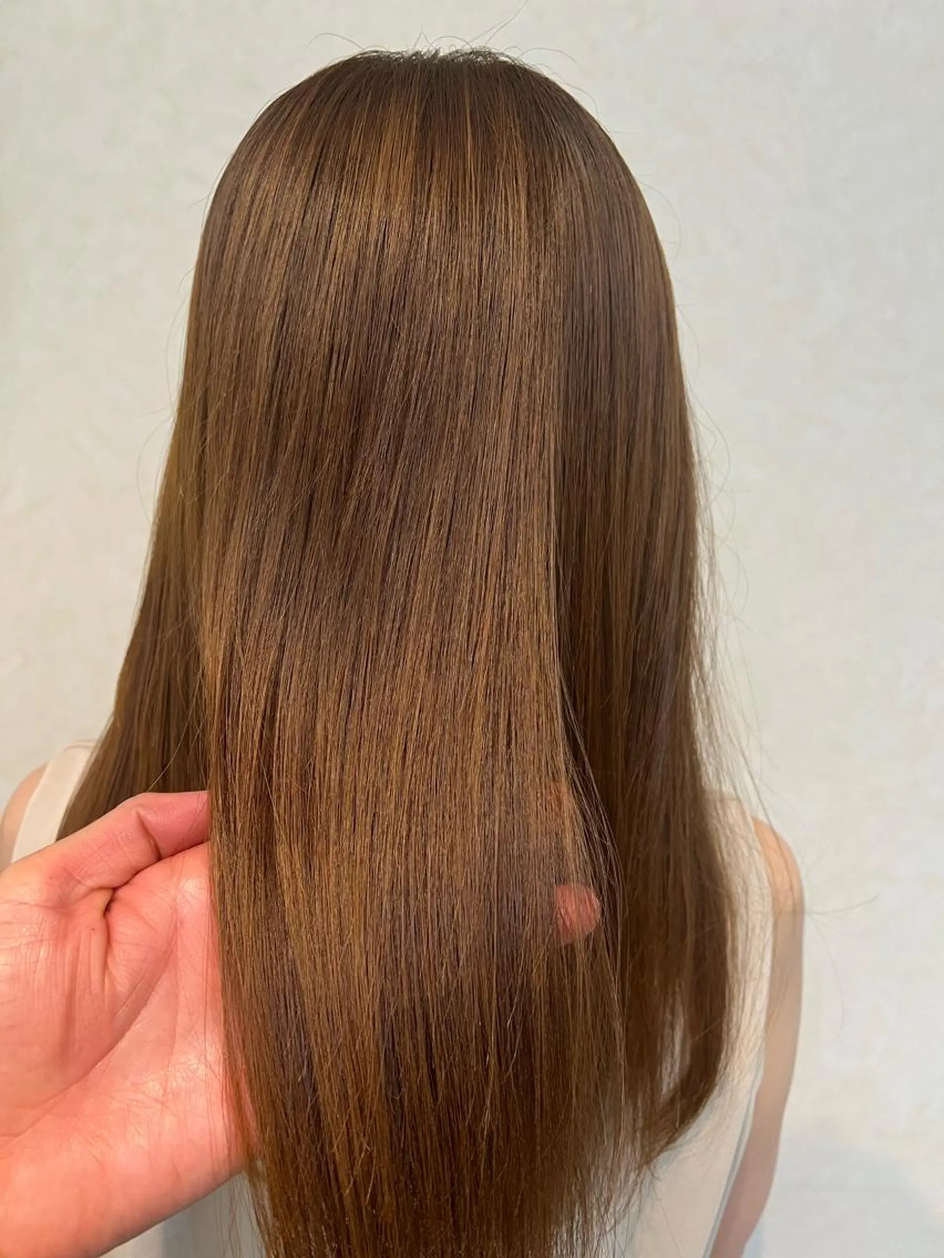 セミロング 髪質改善 ブリーチ/髪質改善/ レイヤー/YUTO‎のヘアスタイル