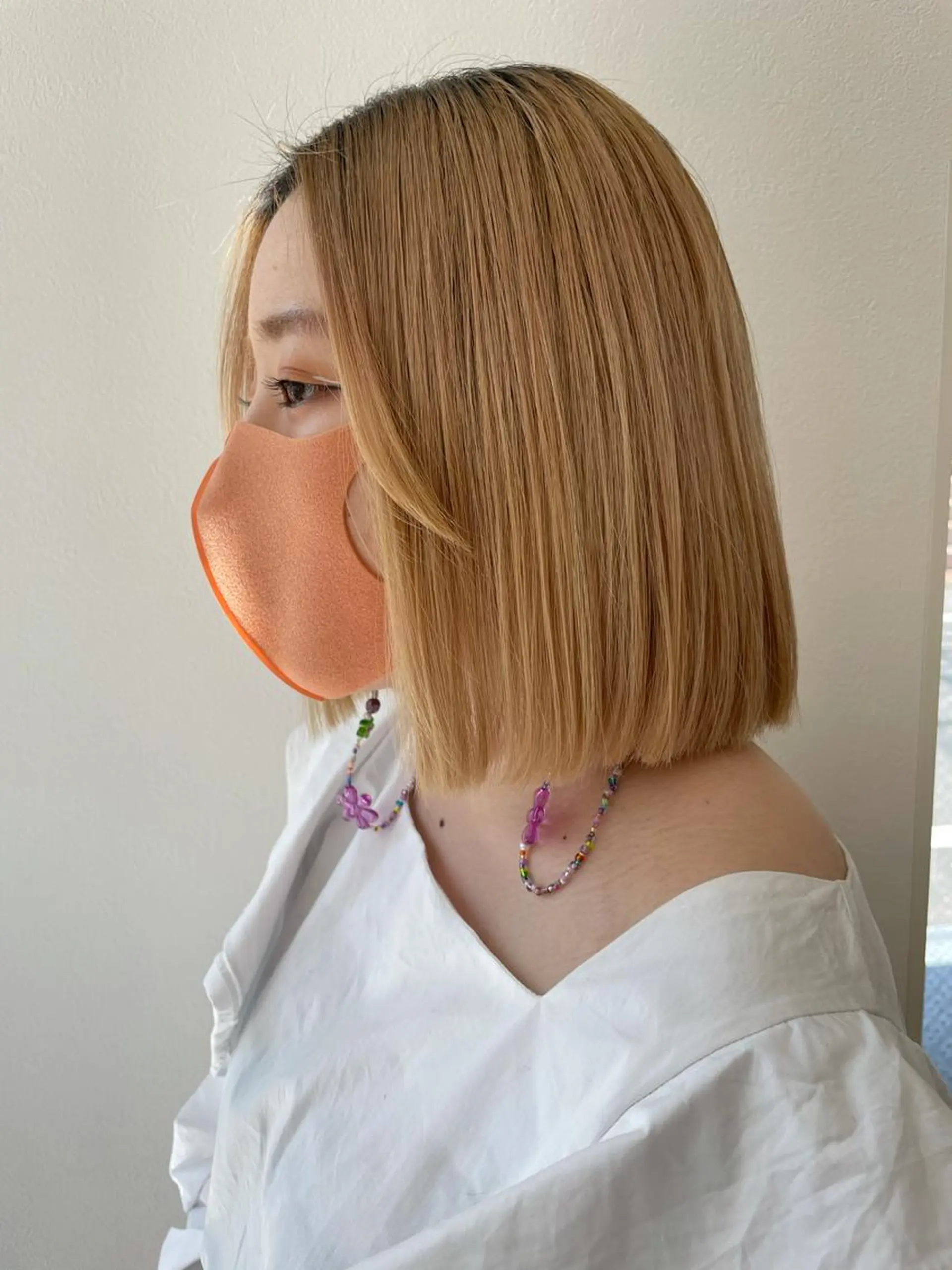 ミディアム カット ヘアカラー 福島成美/髪質改善 縮毛矯正/カラーのヘアスタイル