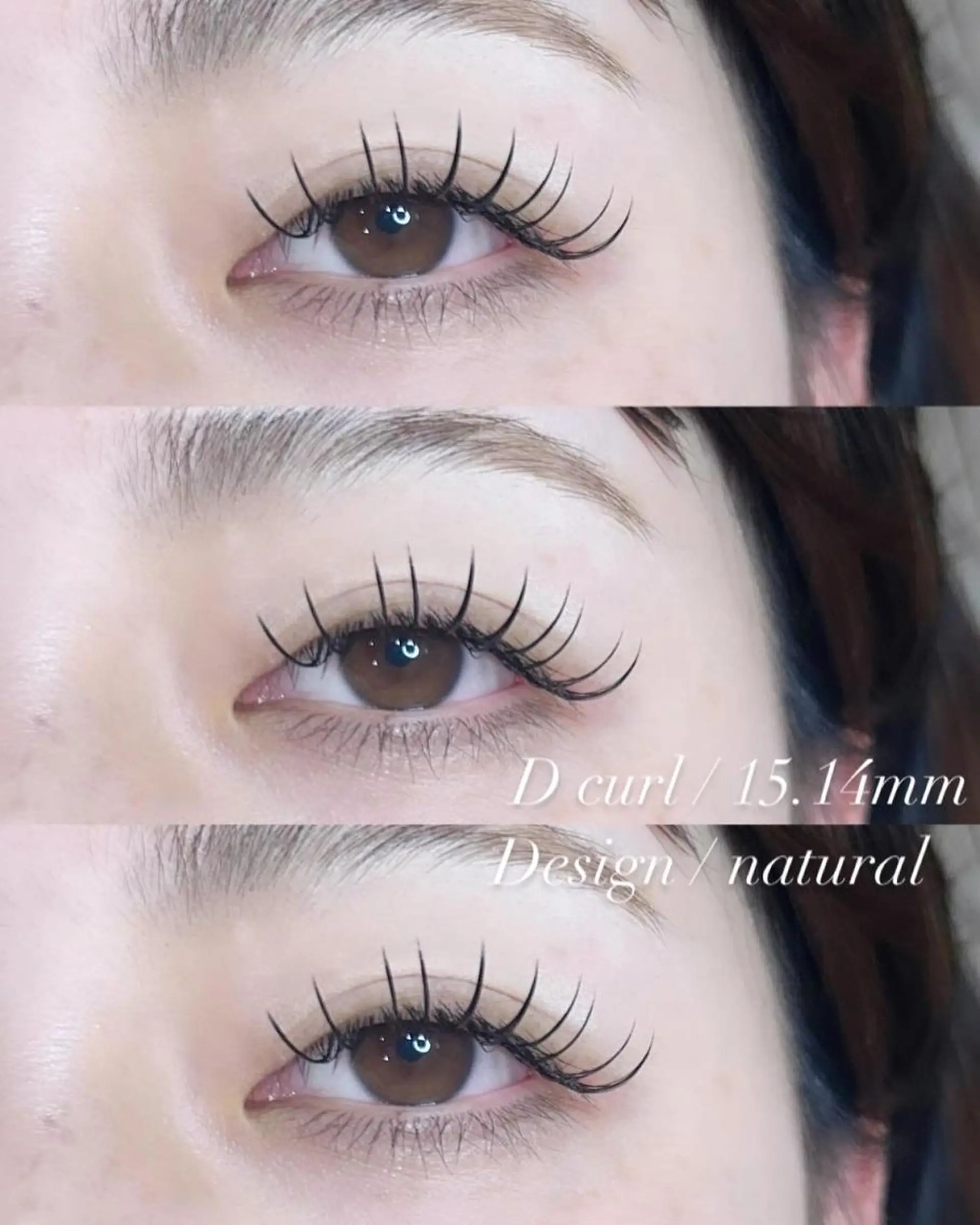 マツエク・マツパ Lumi lash by tiaのマツエク・マツパデザイン