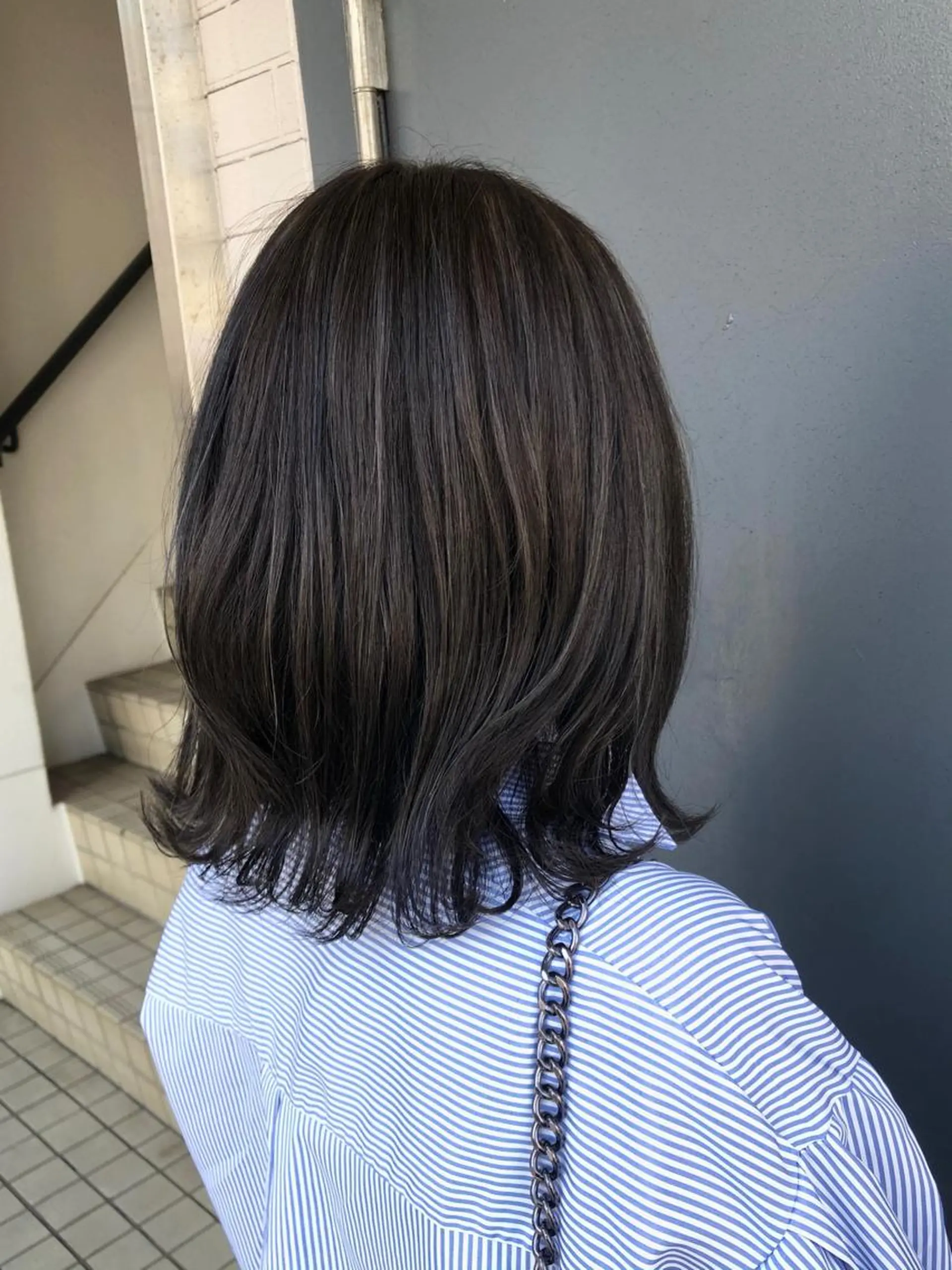 ミディアム ハイライト カット ヘアカラー トリートメント ヘッドスパ sho-go /tocca船橋南口のヘアスタイル