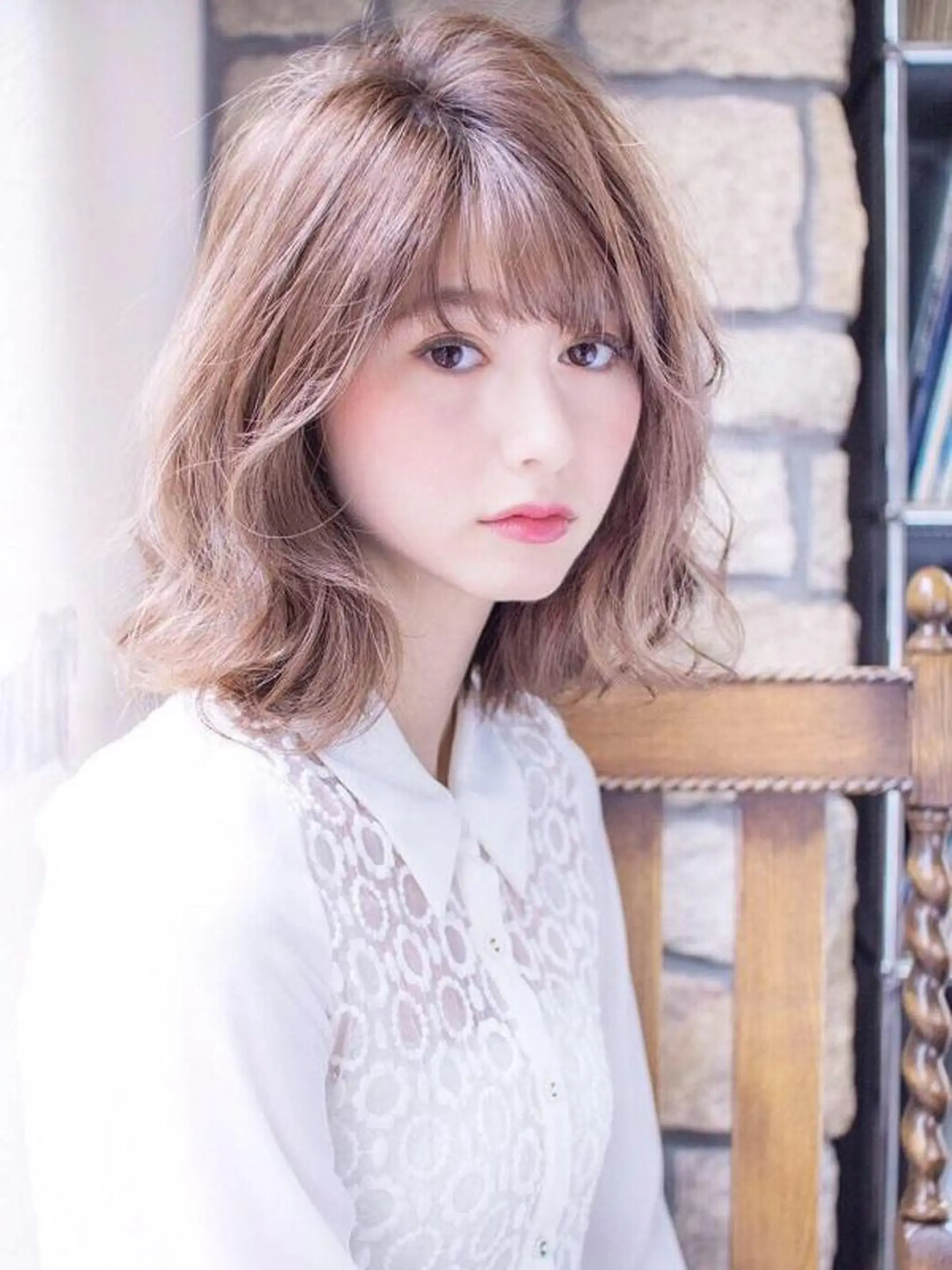 ミディアム 似合わせカット 小顔カット カット ヘアカラー トリートメント ボンドストーリーノヴァ所属・縮毛矯正・髪質改善 ❣️三浦正也のヘアスタイル