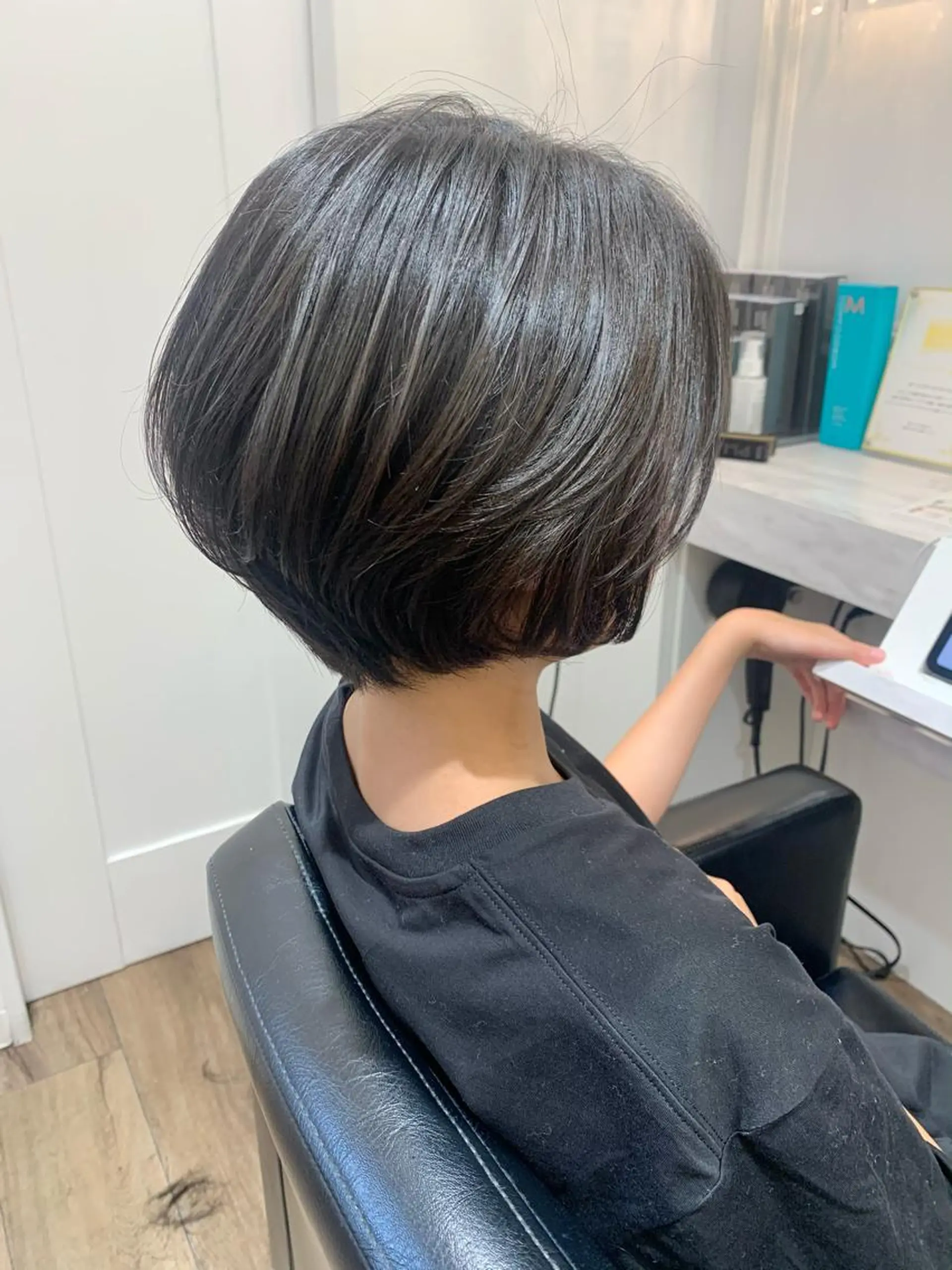 ショート ショートボブ ボブ ショートヘア 鈴木 麻希のヘアスタイル