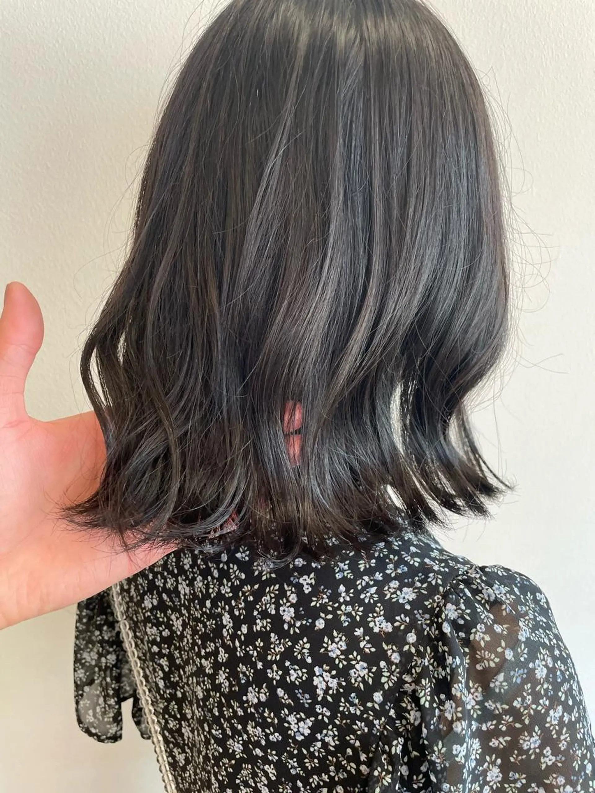 ミディアム 岡本 拡夢のヘアスタイル