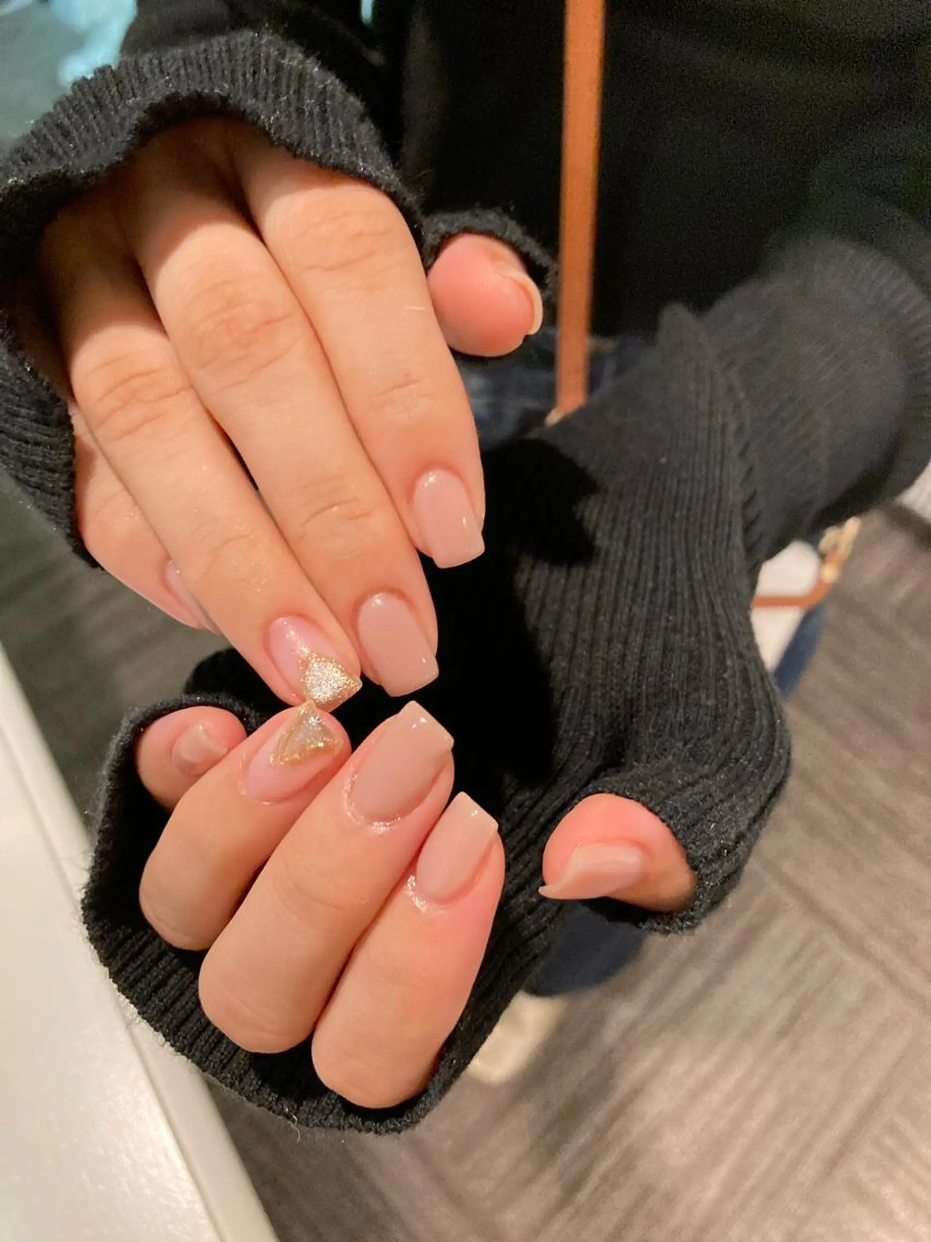 ネイル アートネイル フラッシュネイル フレンチネイル ジェルネイル キラキラネイル 🎀 D.d _nailのネイルデザイン