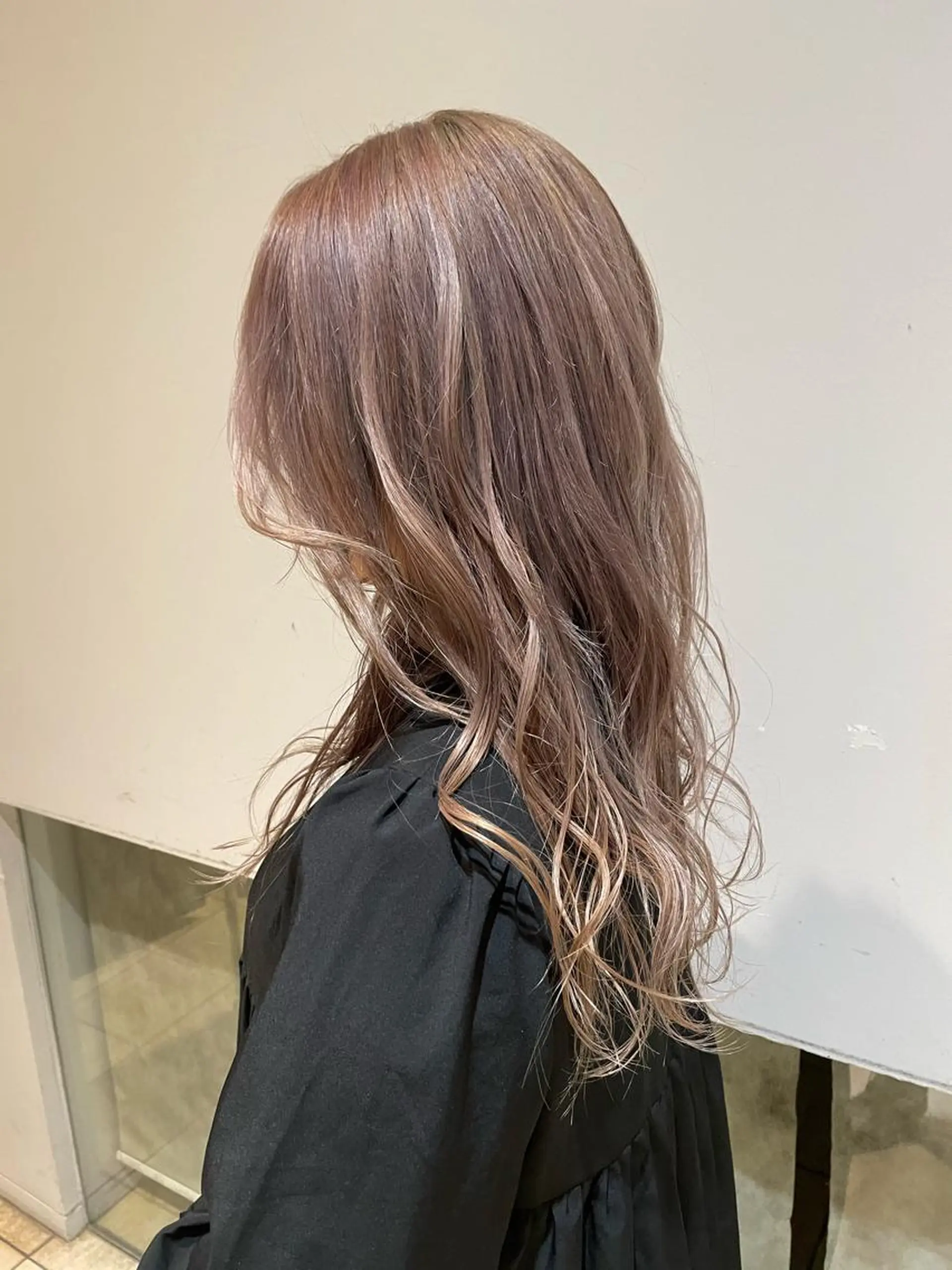 ロング ボブ ハイライト 髪質改善 レイヤーカット ヘアカラー トリートメント 🌷大澤ゆい🌷 stylistのヘアスタイル