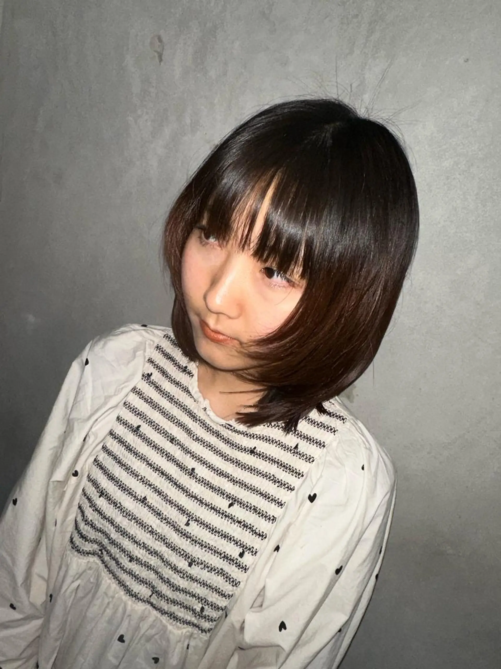 ミディアム シャギー 縮毛矯正/髪質改善 RENのヘアスタイル
