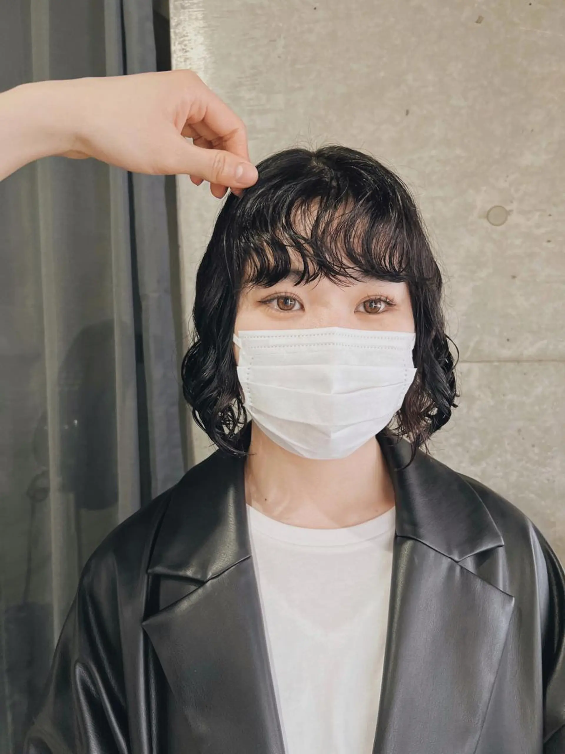 パーマ ボブパーマコテ巻き風 パーマNo1深江秀平のヘアスタイル