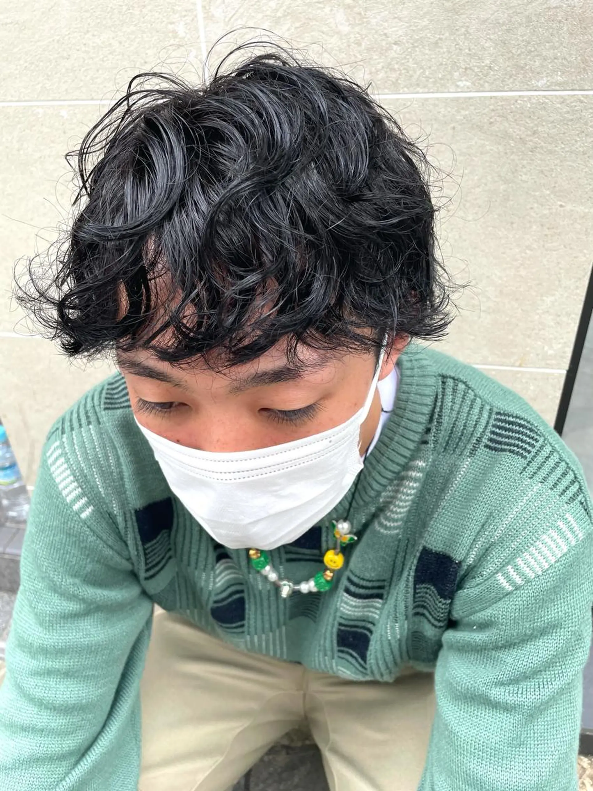 パーマ メンズ メンズパーマ BoomBOX所属・HIBIKI/原宿 ハッシュカット🪄のヘアスタイル