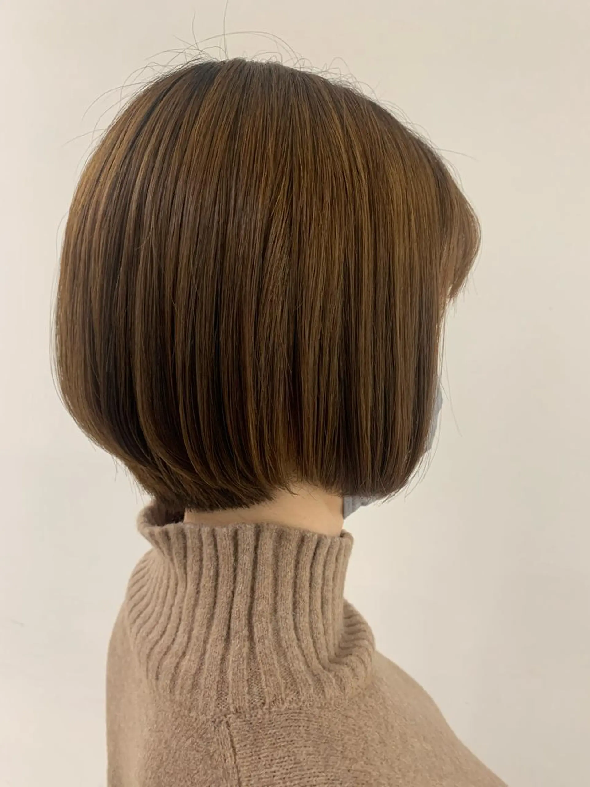 ショート ボブ 佐々木 朋子のヘアスタイル