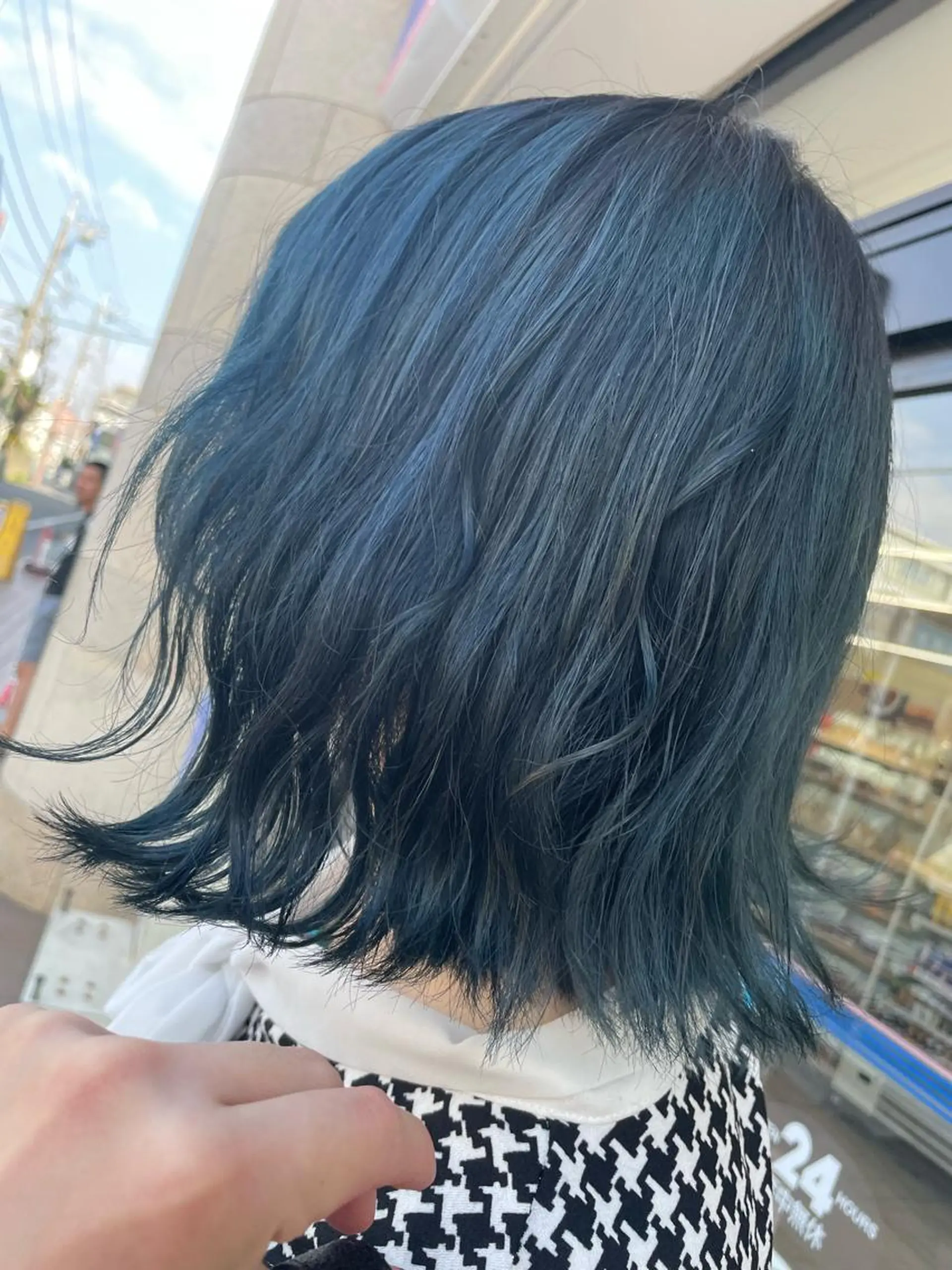 ミディアム カラー くびれミディアム/似 合わせ/鎌倉/edAのヘアスタイル