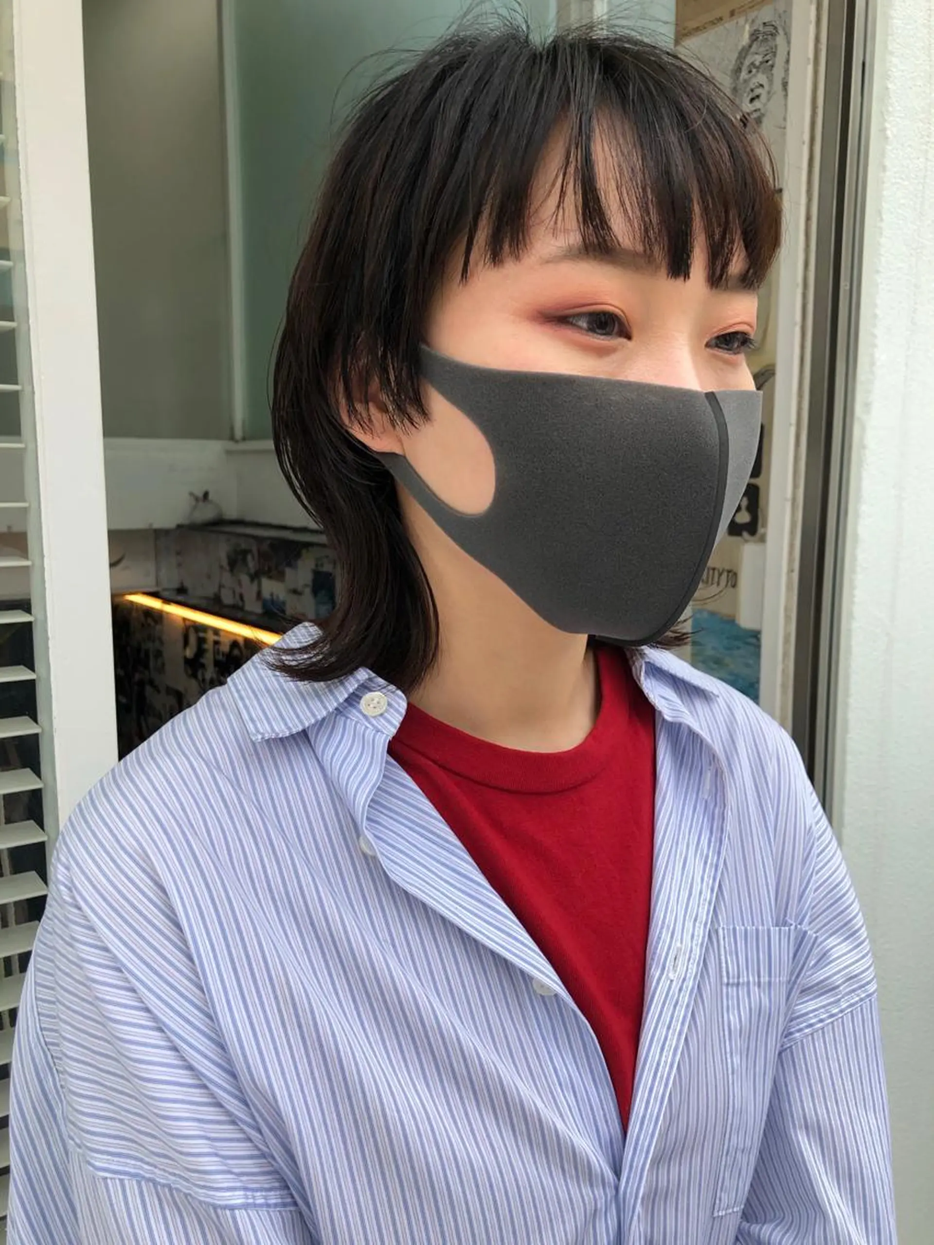 ミディアム eri kinjoのヘアスタイル