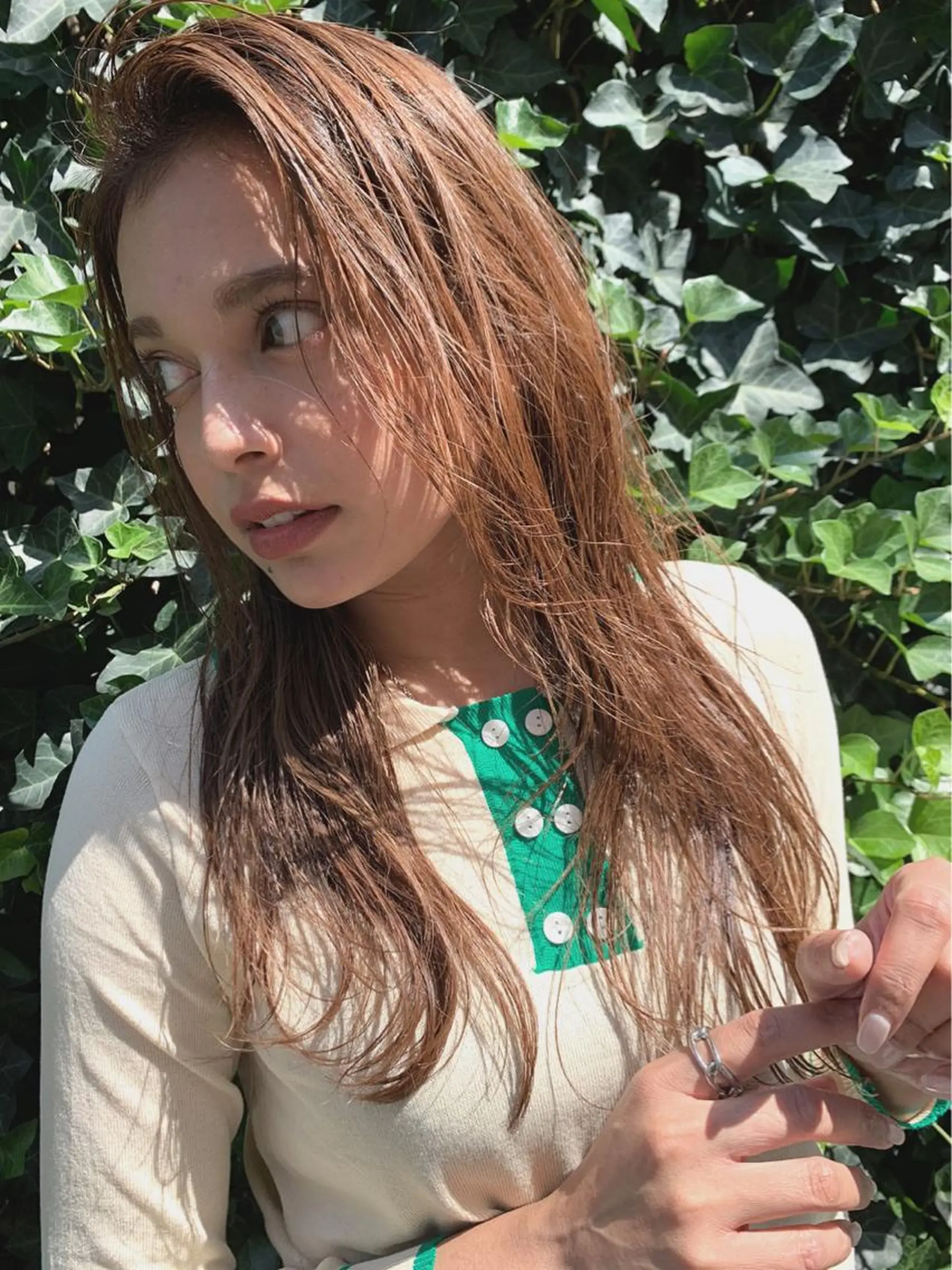 ロング レイヤーカット ローレイヤー カット ヘアカラー トリートメント 💈ホリ ダイキ💈のヘアスタイル