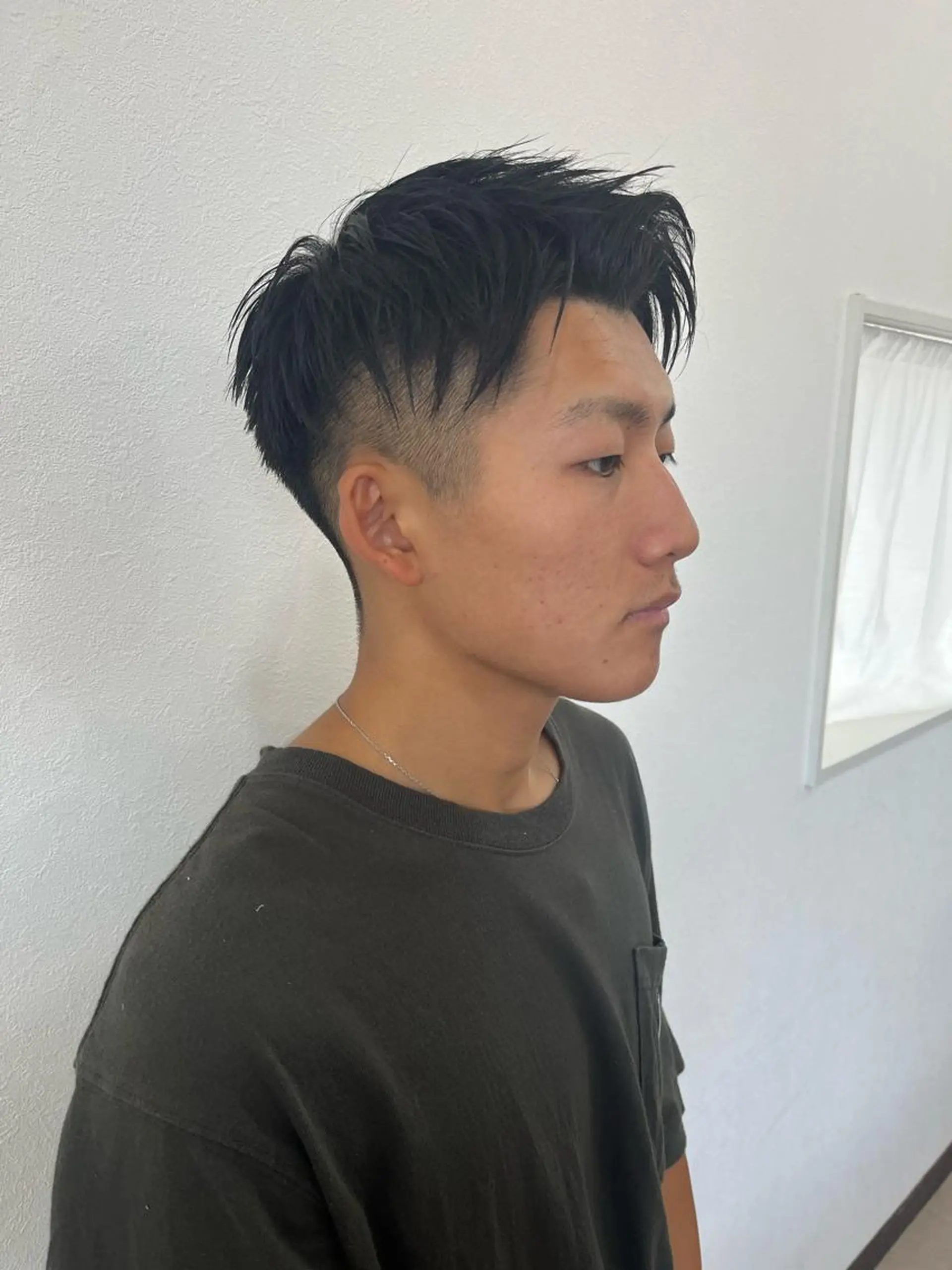 メンズ カット 西村 歩真のヘアスタイル