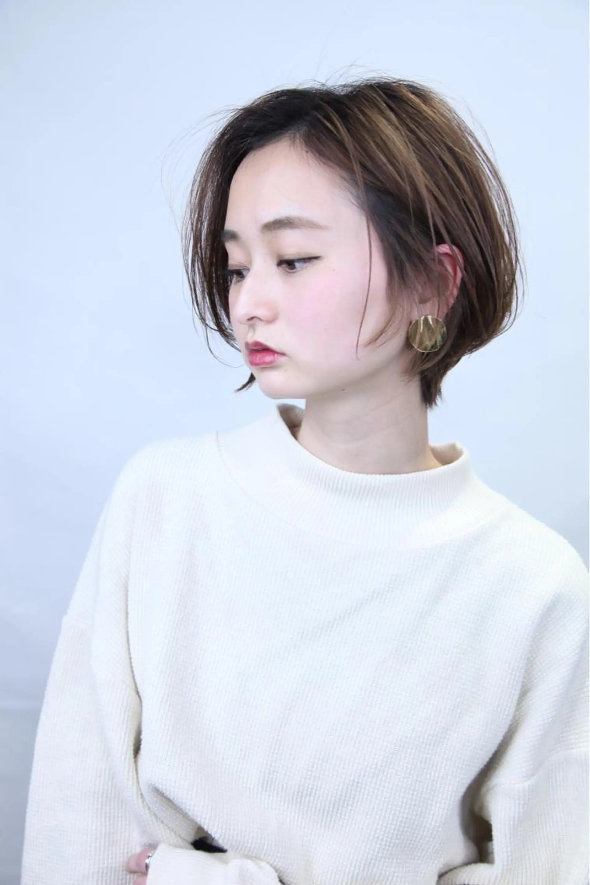 ショート カット ヘアカラー トリートメント CUORE クオーレのヘアスタイル