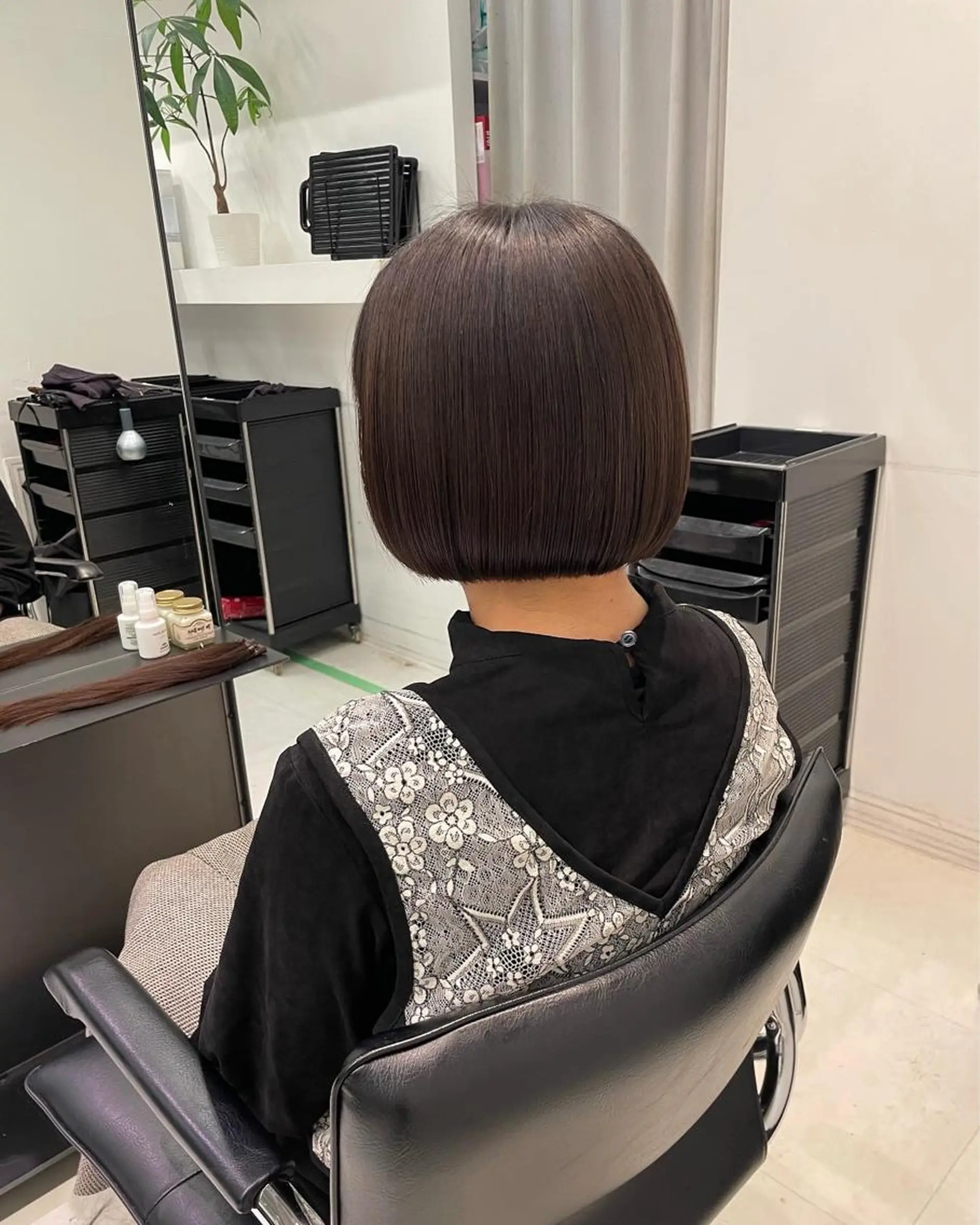 ショート カラー キッズ カット トリートメント オトナヘア🌸 harukaのヘアスタイル