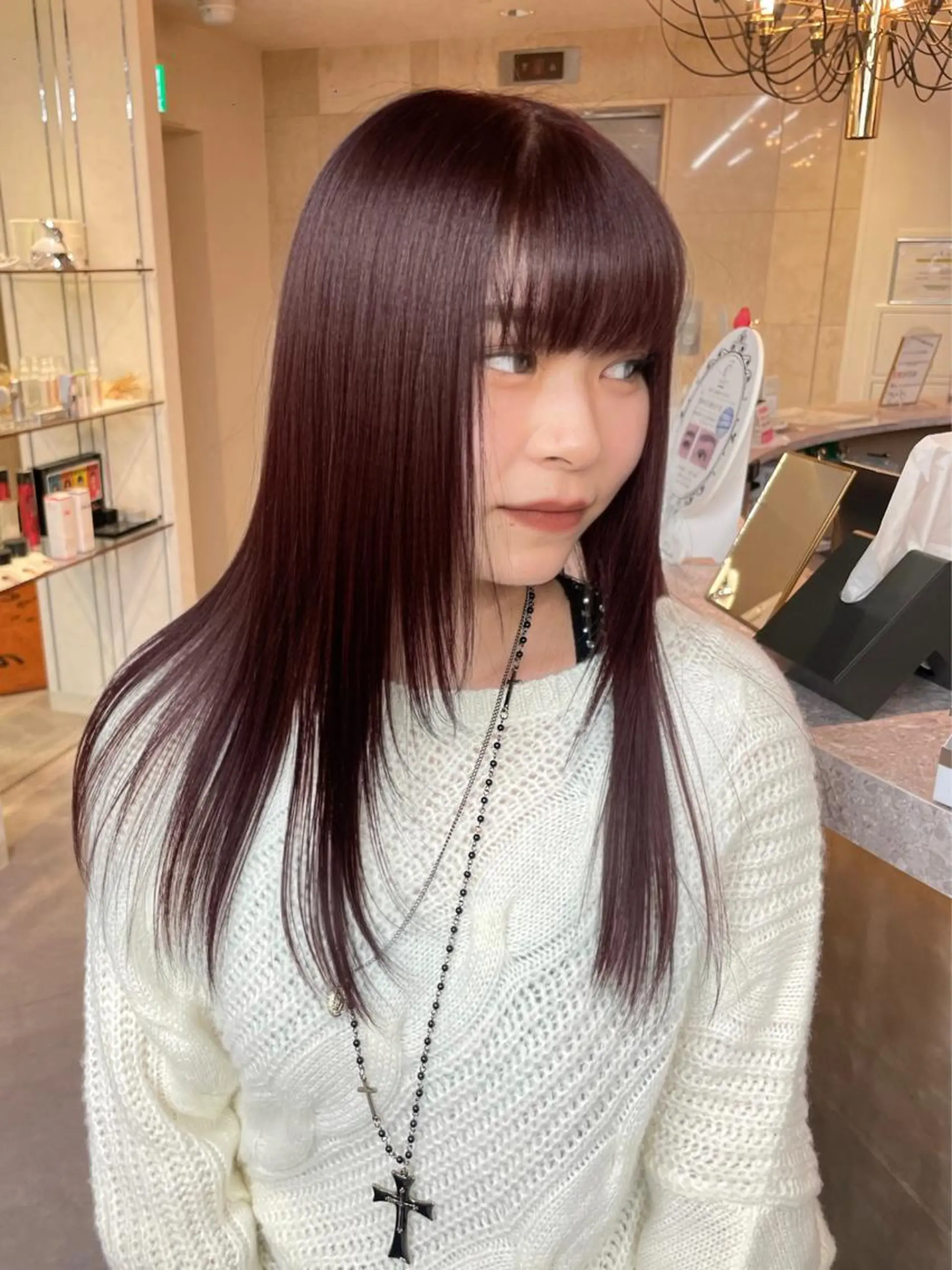 ロング カラー ヘアカラー ハイトーン/メンズ/ デザイン/梅田/ミユのヘアスタイル