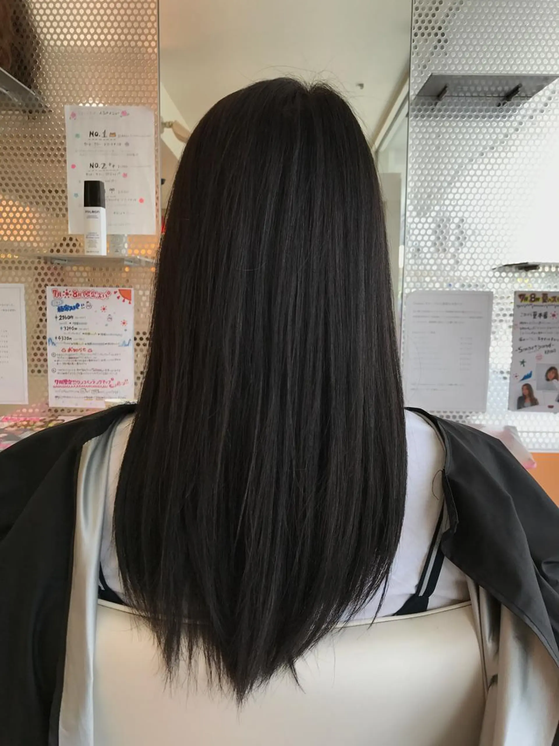 ロング カラー アッシュ ダークアッシュ 相武台ショート特化 💐川崎希💐のヘアスタイル