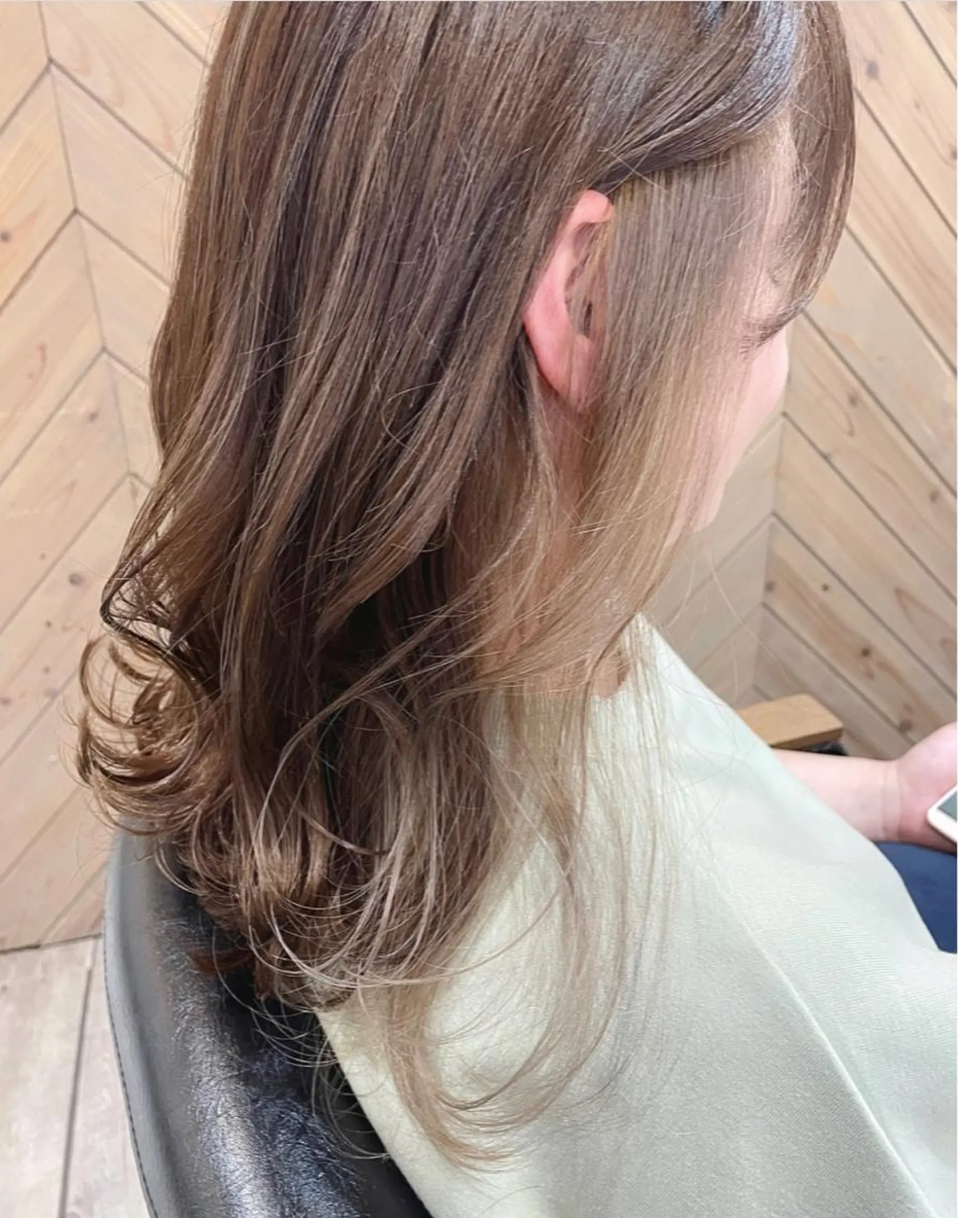 セミロング カラー 空きあり💛 miho  大国町のヘアスタイル