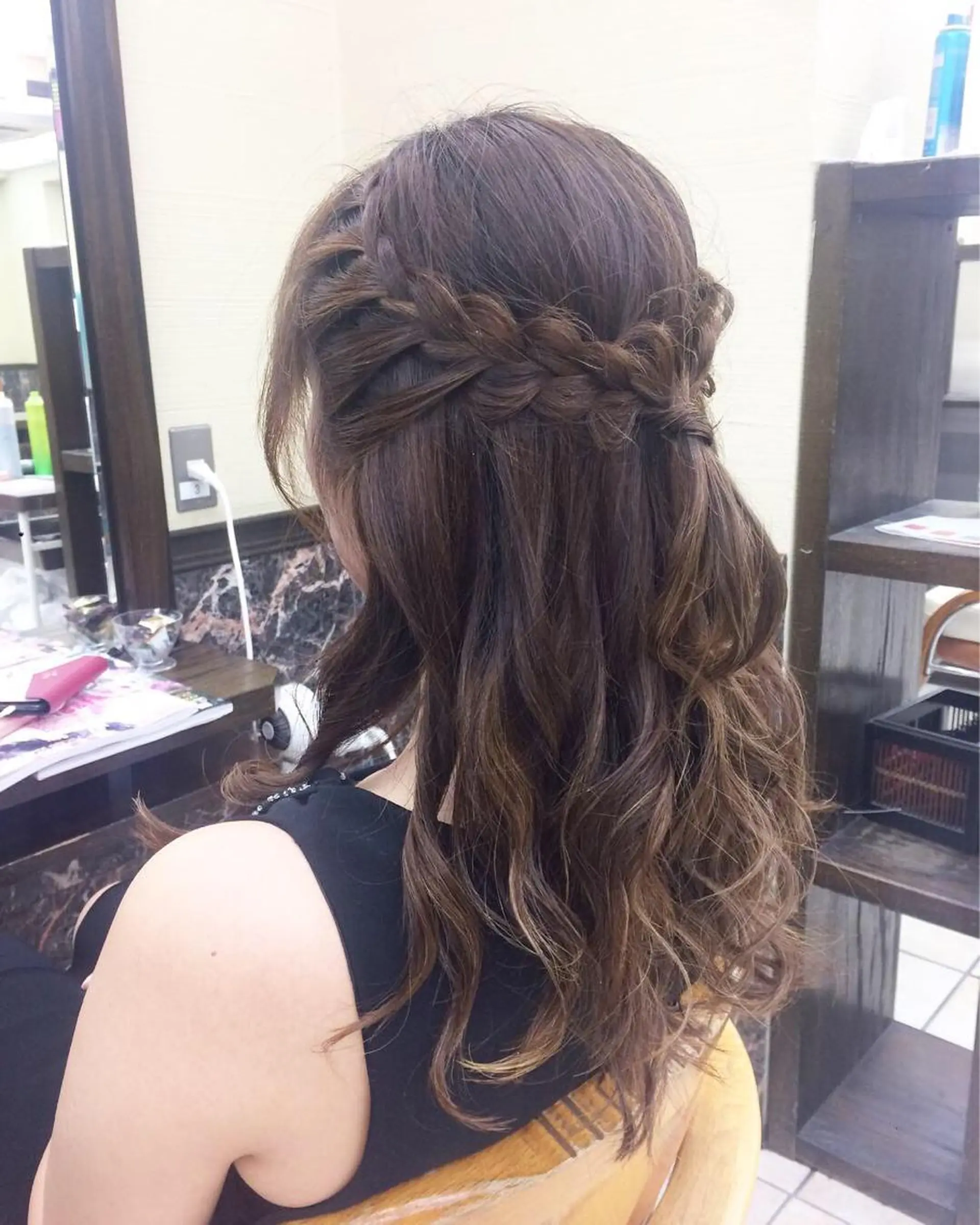 ヘアアレンジ ハーフアップ GranCieux 水戸/まつパ🧡黒柳の眉毛・アイブロウイメージ