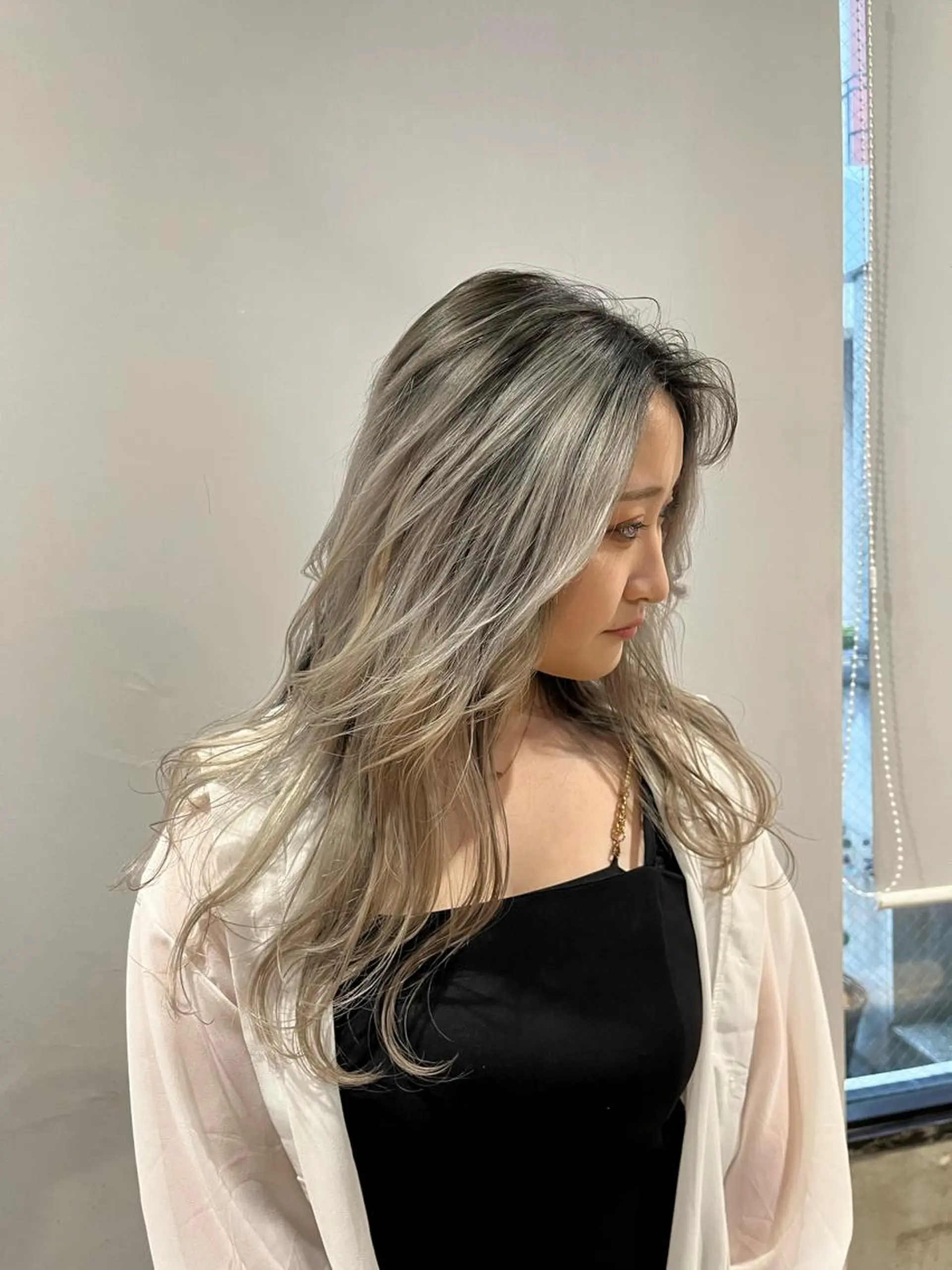 ロング カラー バレイヤージュ レイヤーカット カット ヘアカラー トリートメント DX所属・✨メンズスタイル✨ Daiのヘアスタイル