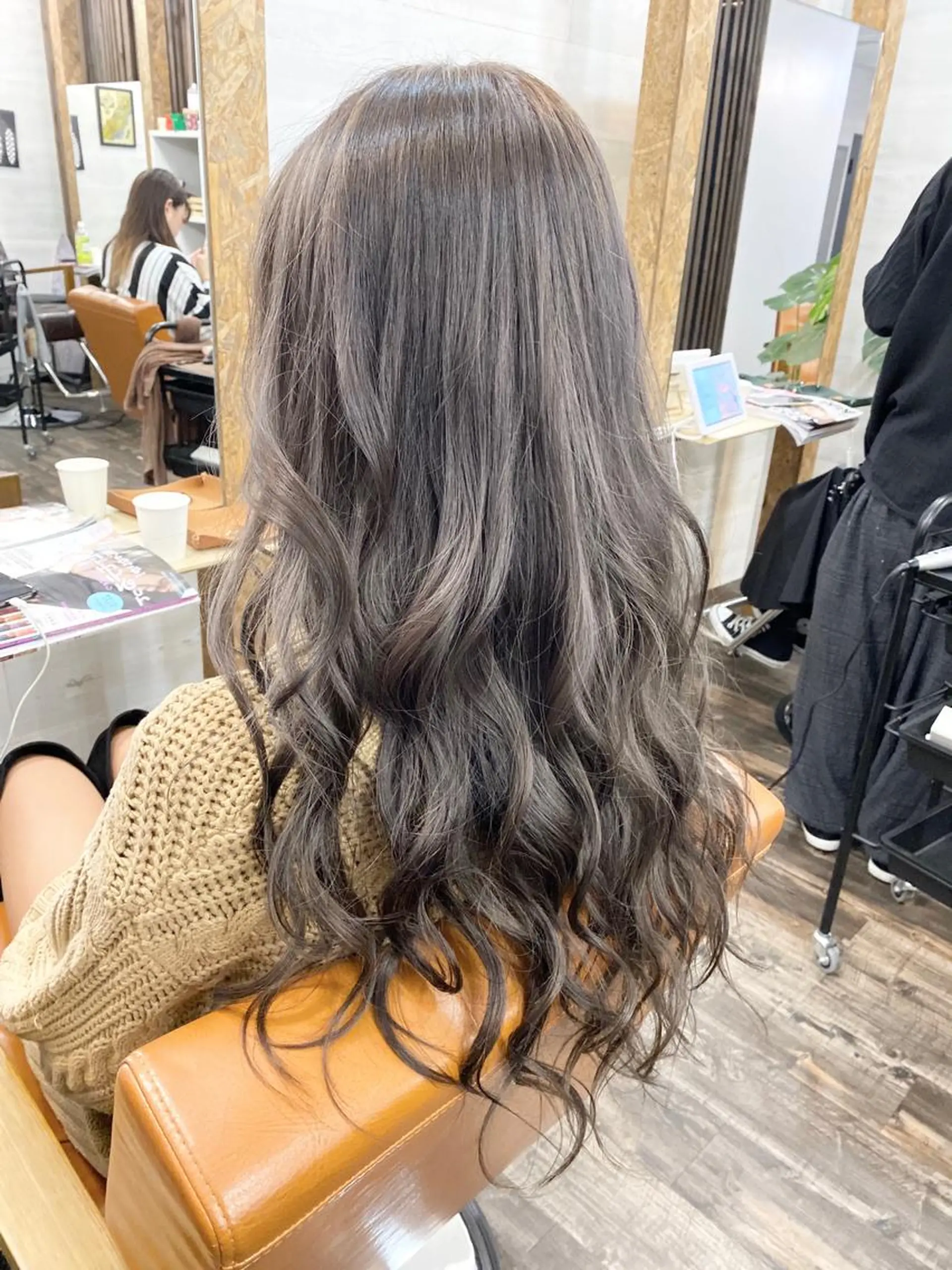 ロング カラー ヘアカラー トリートメント プチプラ&ハイクオ リティ✰Lilly✰のヘアスタイル