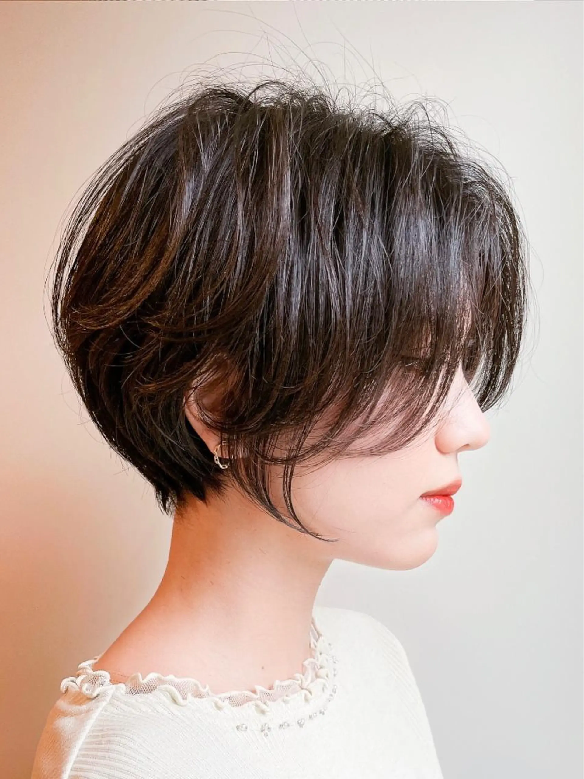 ショート カラー パーマ ヘアアレンジ edA. 鎌倉のヘアスタイル