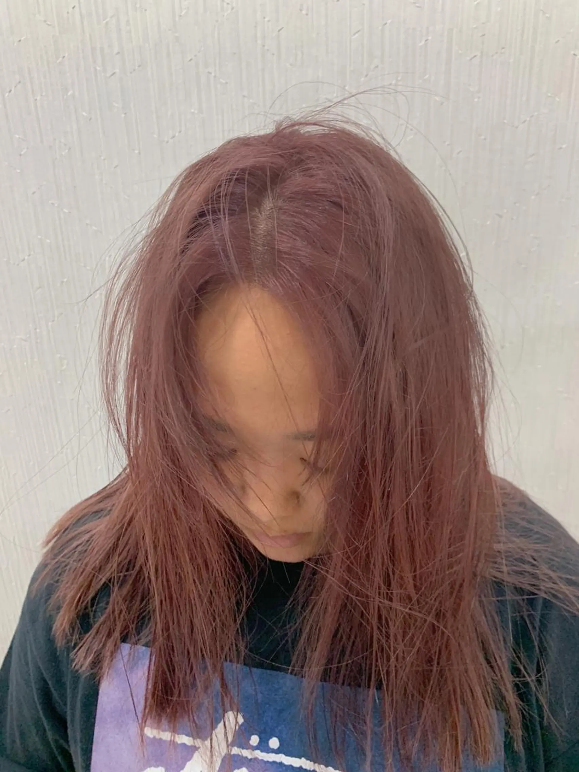 ロング カラー レイヤーカットモデル 募集/藤原一真のヘアスタイル