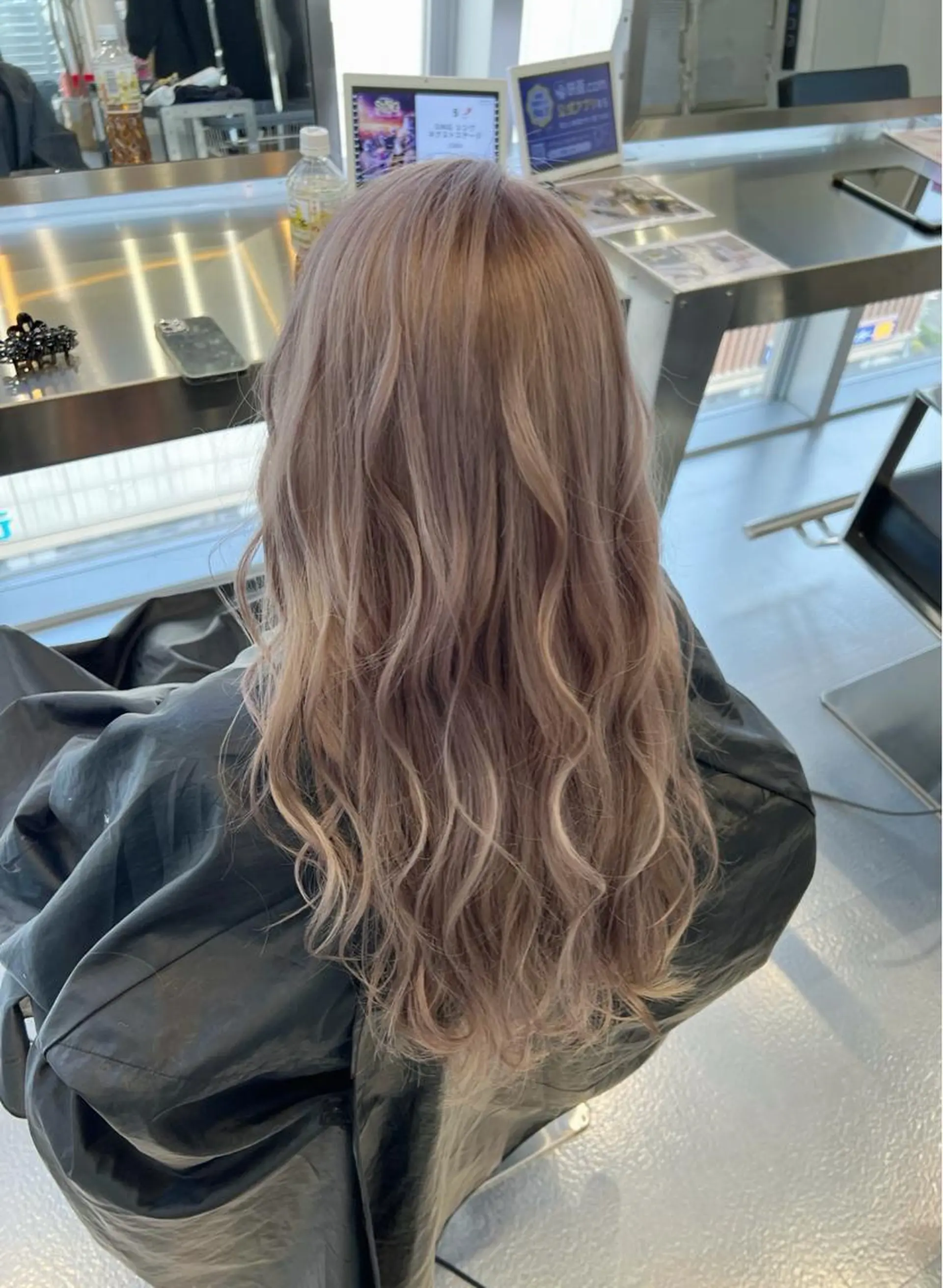 ロング ヘアカラー トリートメント ヘアセット CARAT堺東 Aujua認定サロンのヘアスタイル