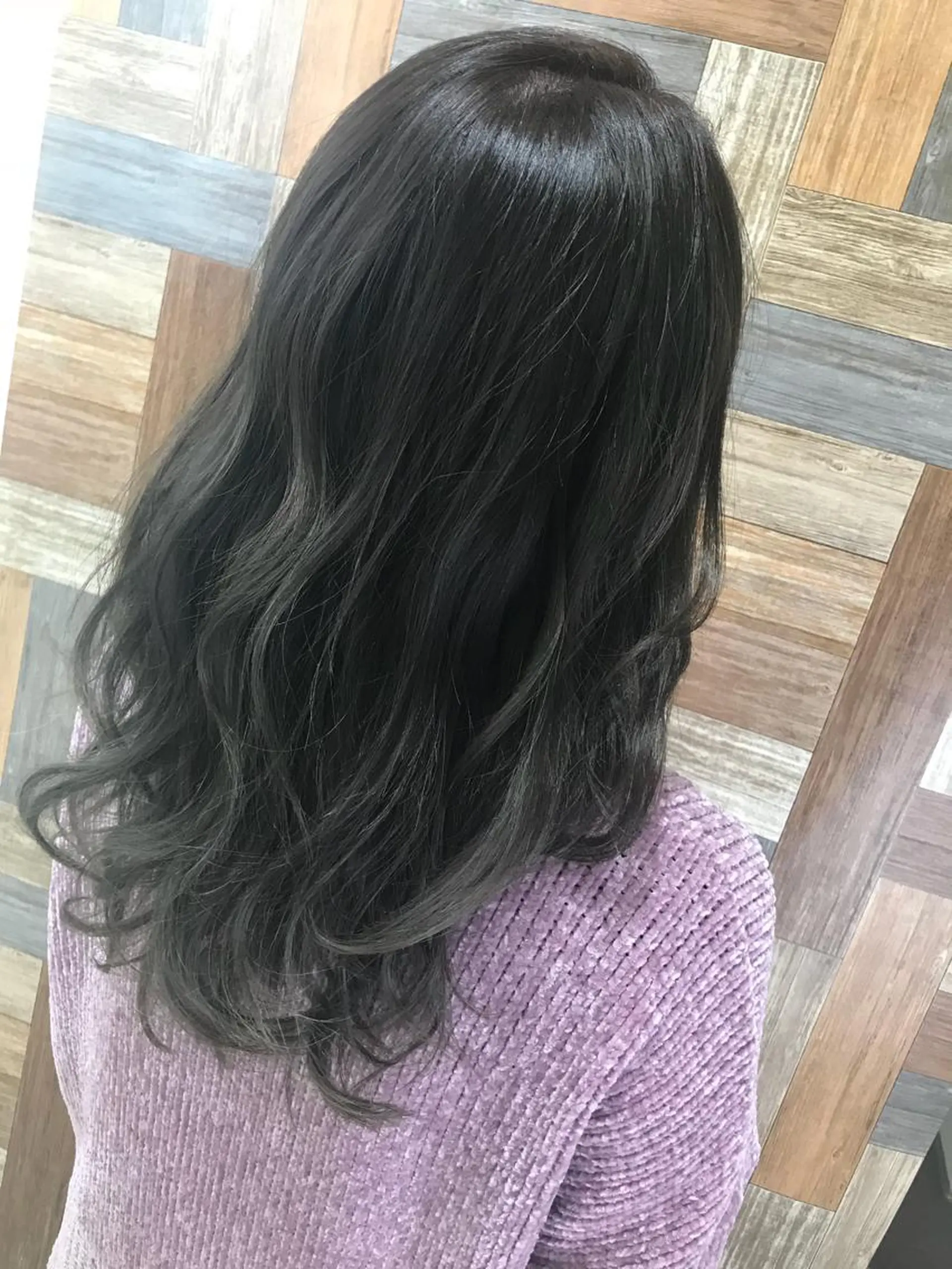 セミロング Adachi Fujikoのヘアスタイル