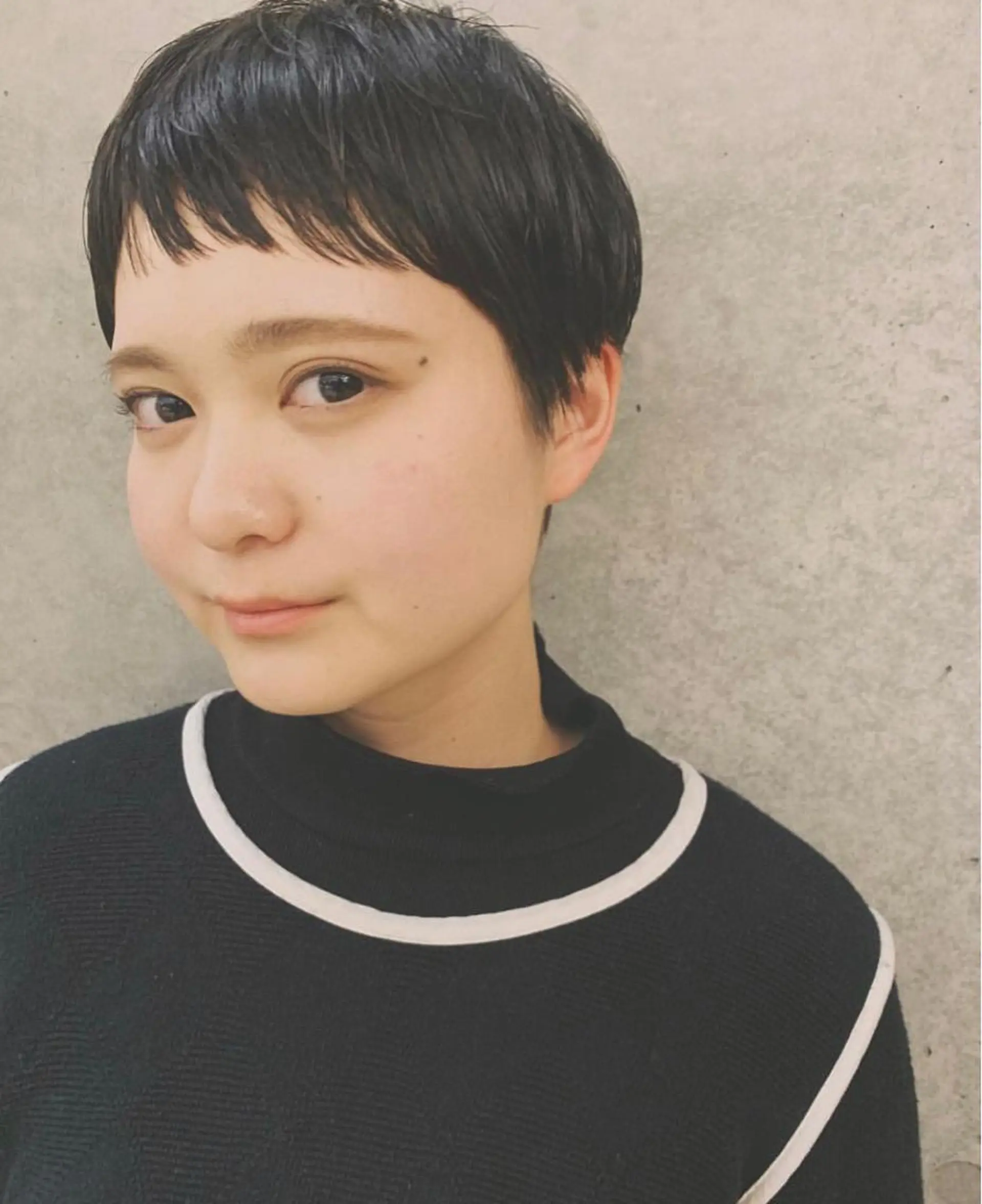 ショート ベリーショート ショートヘア カット 村上雅人 ナチュラルモードのヘアスタイル