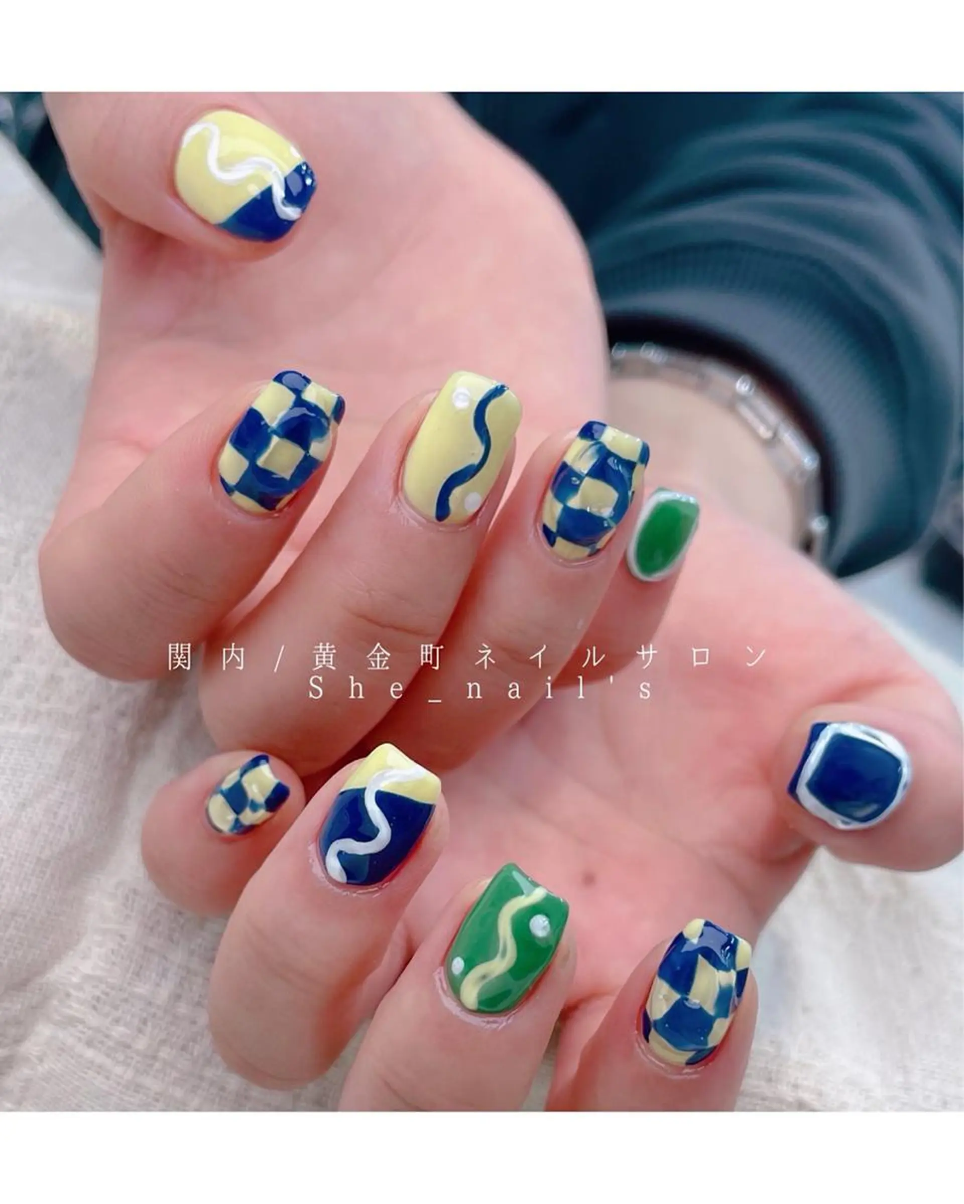 ネイル Blushオーナー Shiinaのネイルデザイン