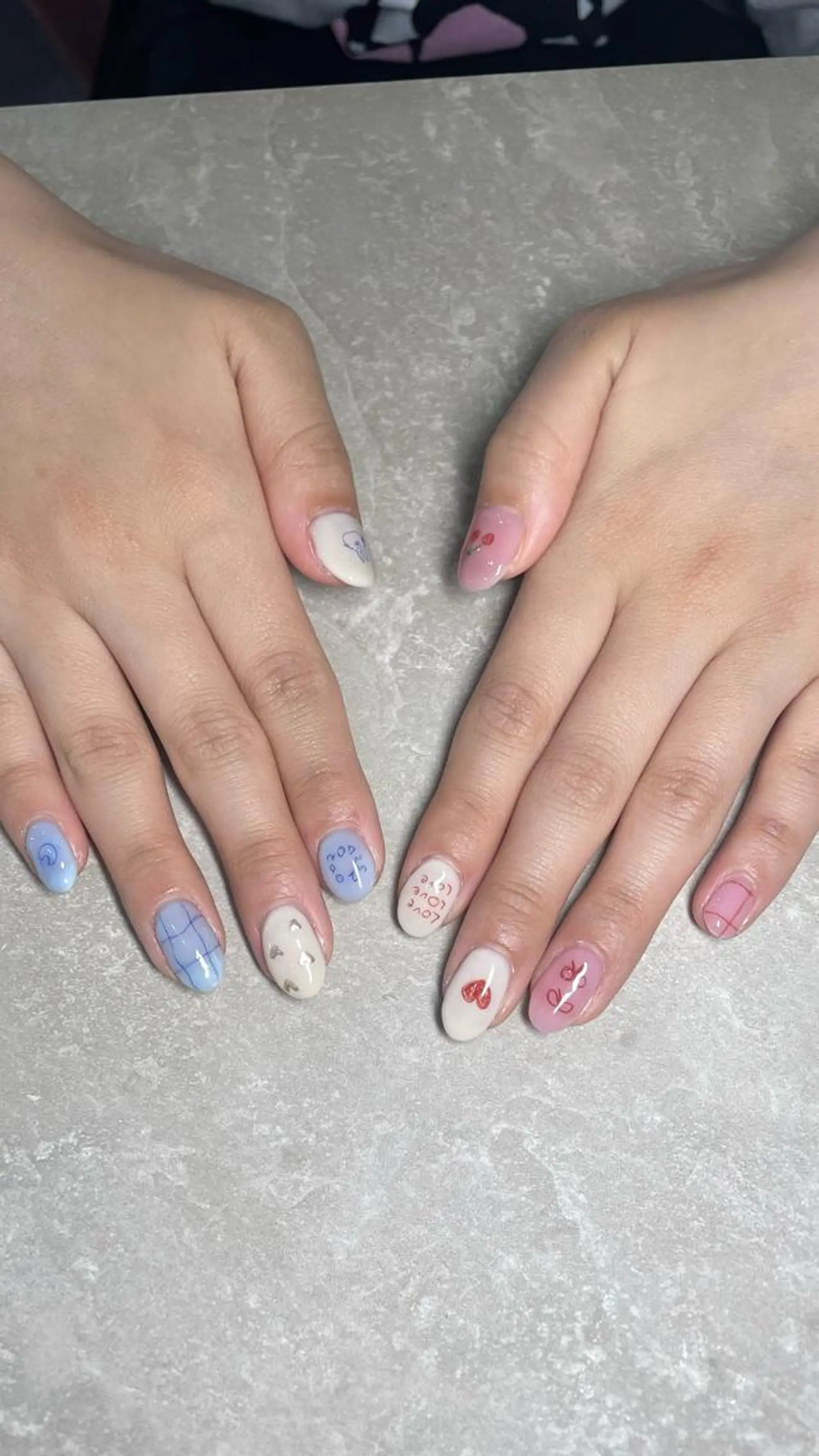 ネイル ハンドネイル LINXS aosaのネイルデザイン