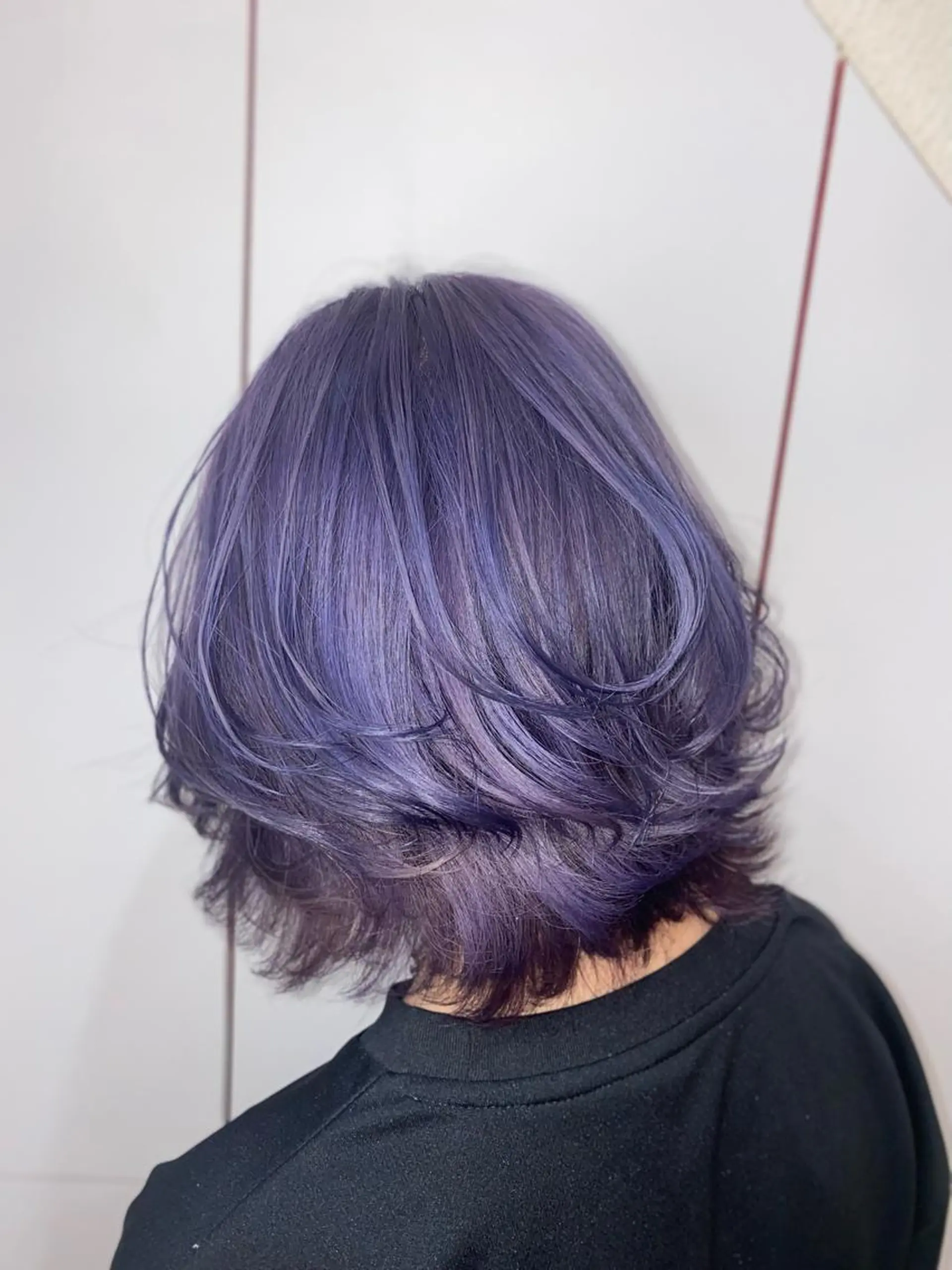 ミディアム ヘアカラー ゆぴ☾‪/推しカラー /ハイトーンのヘアスタイル