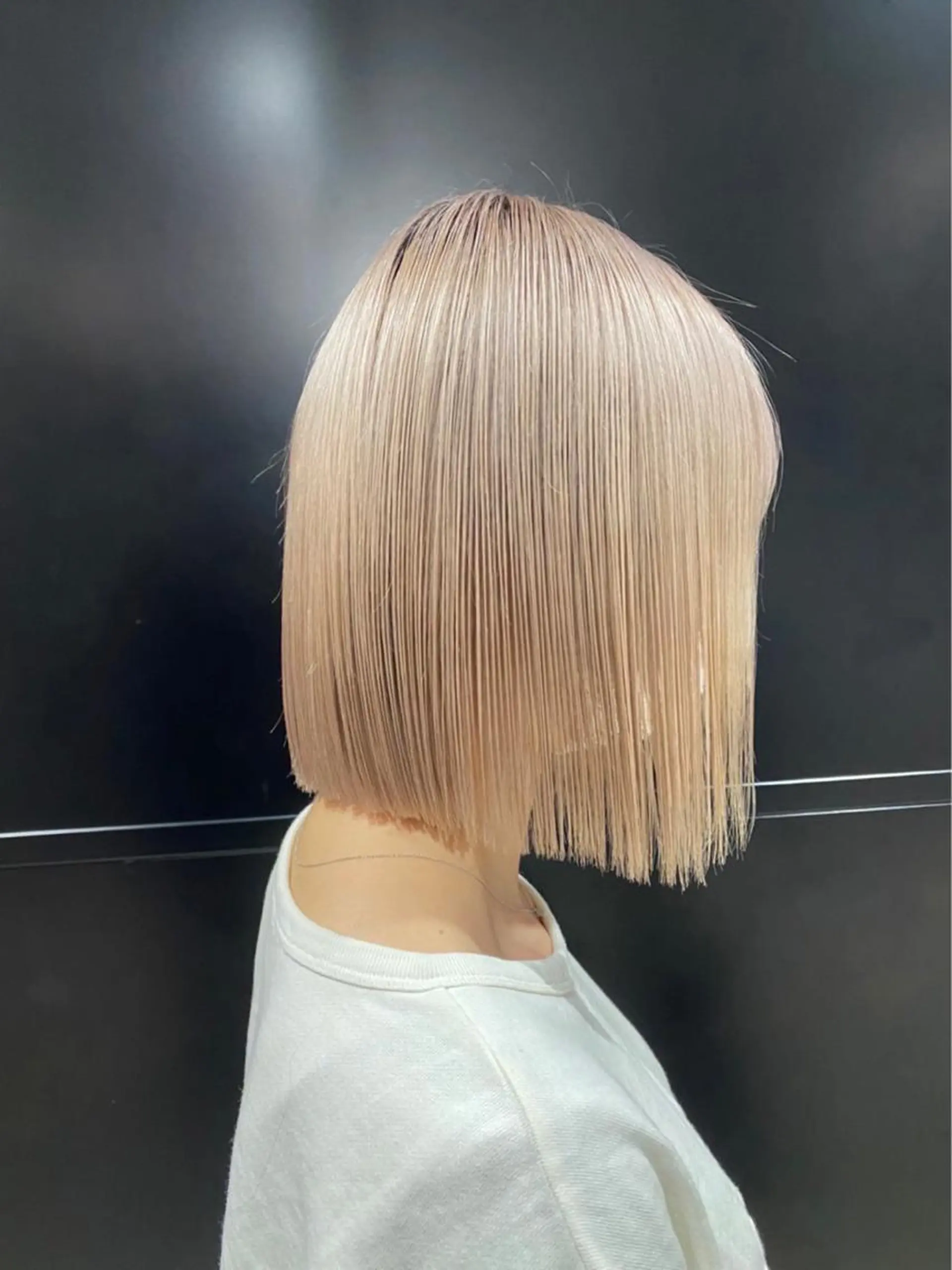 ミディアム たかはし はるかのヘアスタイル