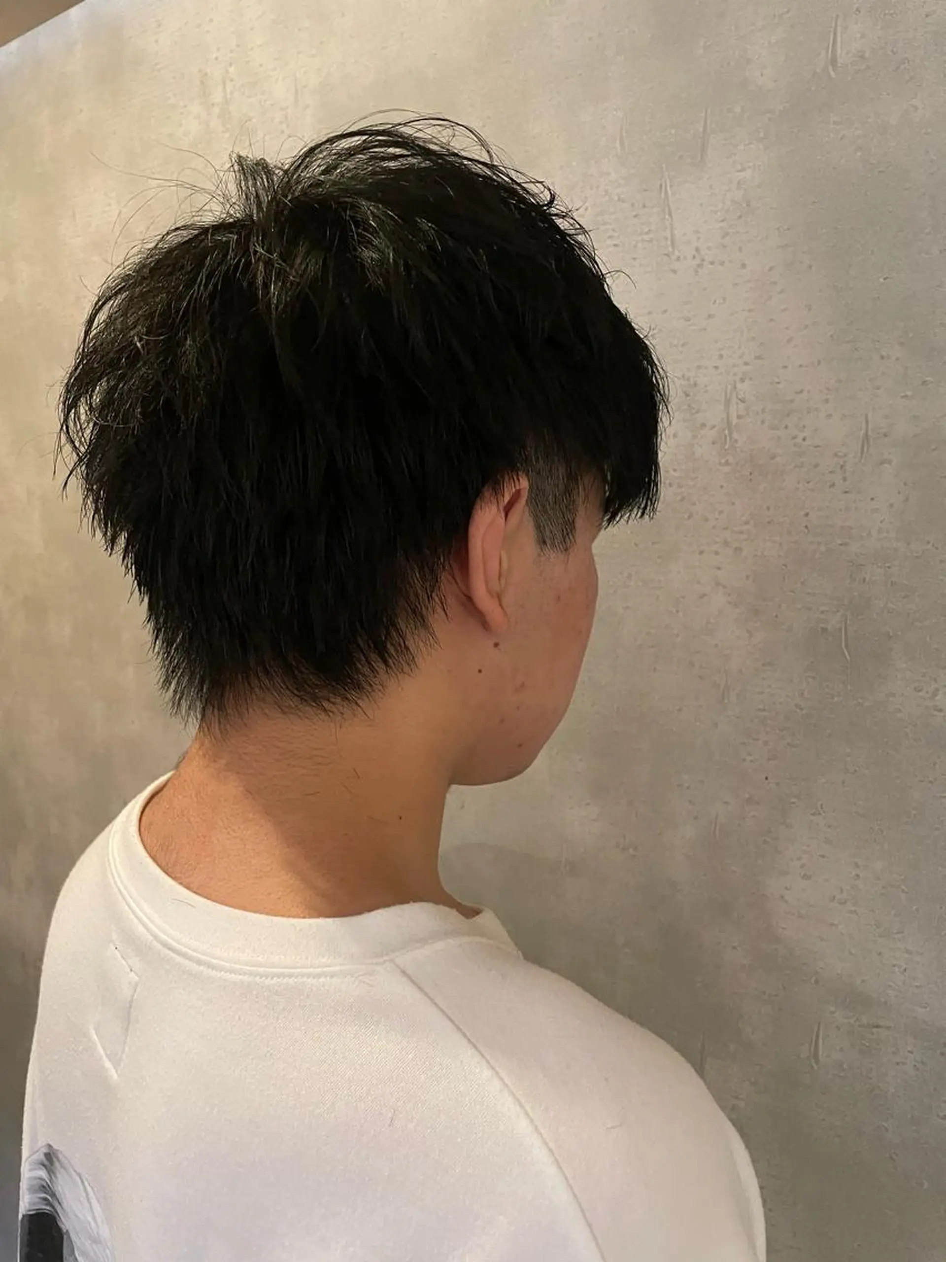 メンズ センターパート マッシュ メンズパーマ メンズツイストパーマ ツーブロック カット ヘアセット 心斎橋/メンズ /ルレイル/地形真希のヘアスタイル