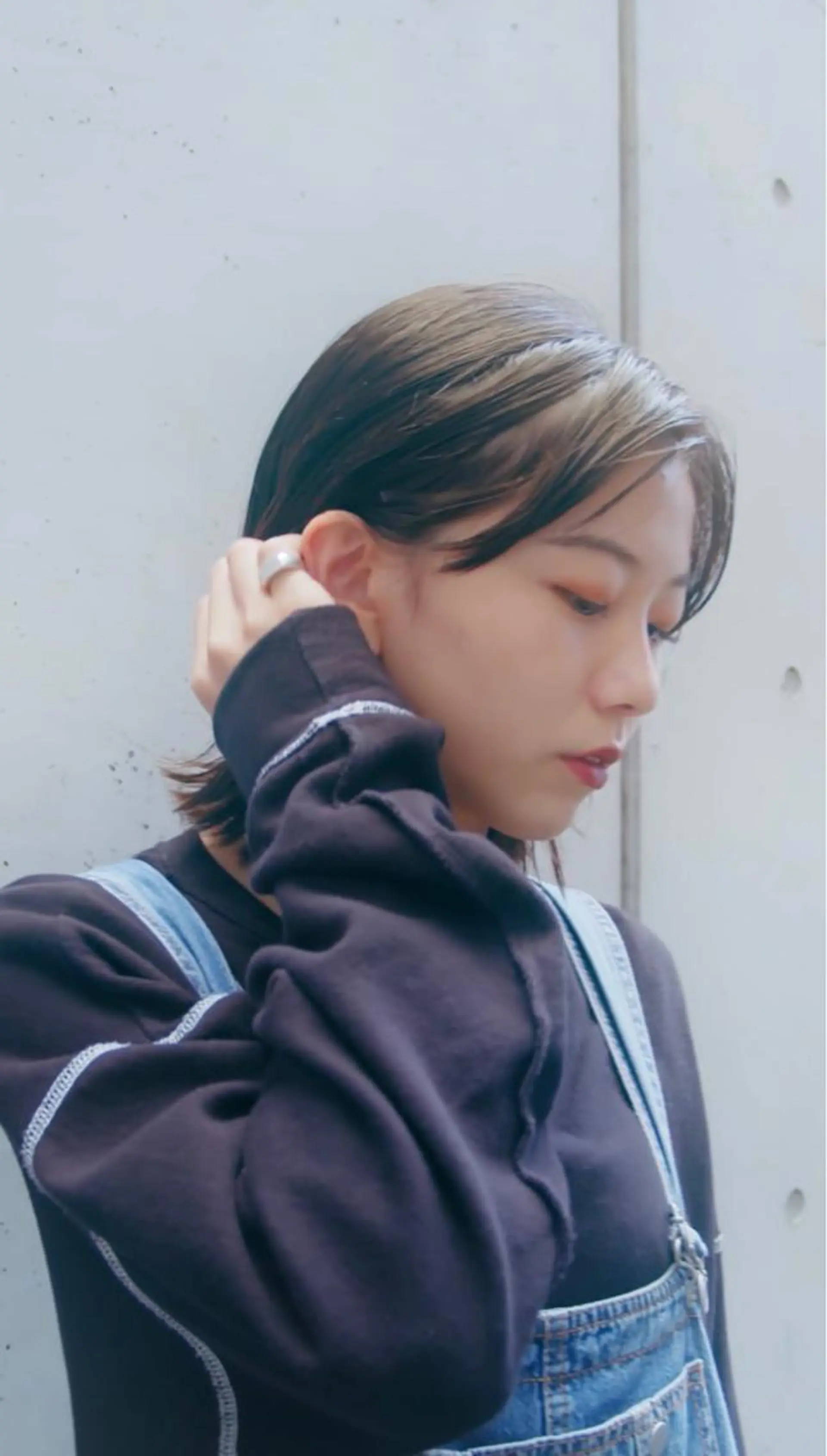 ミディアム ショートボブ ミディアムパーマ ボブ カット 縮毛矯正 トリートメント 🟤TAP🟤 木曳野　金沢店のヘアスタイル